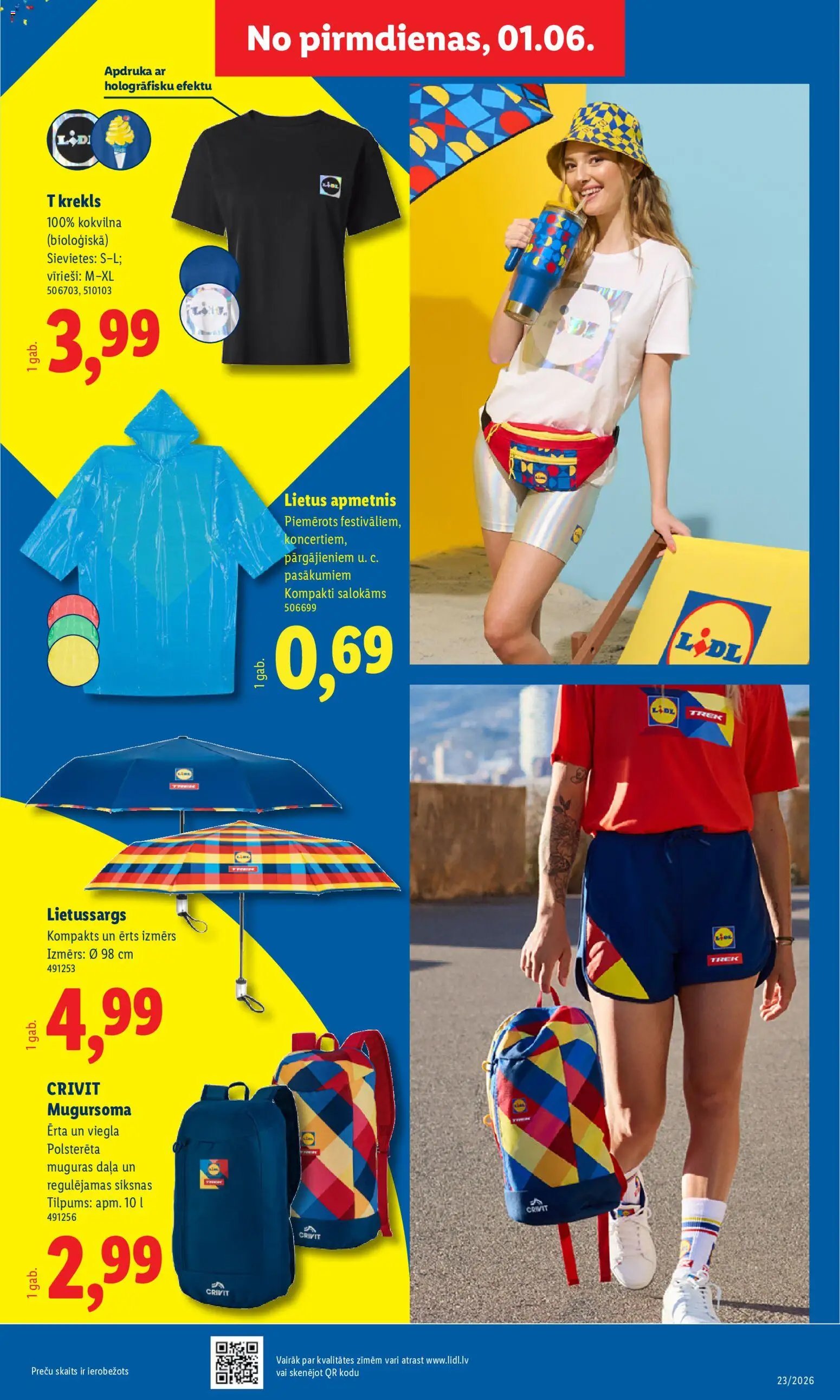 Lidl Nepārtikas preču piedāvājums