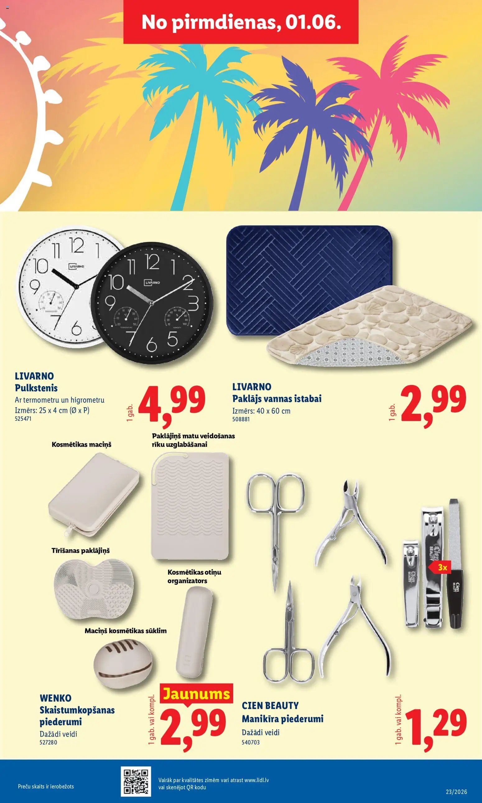Lidl Nepārtikas preču piedāvājums