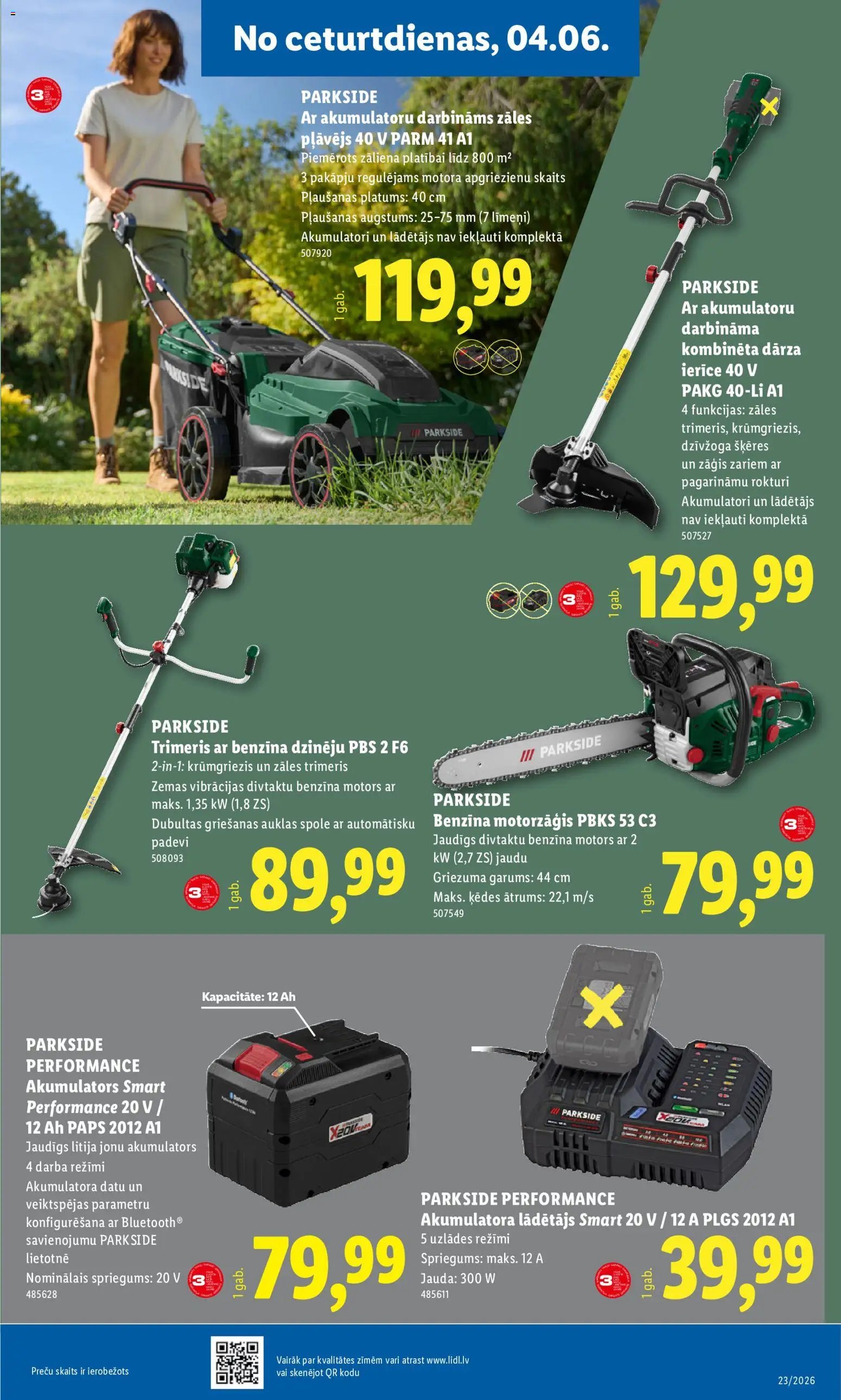 Lidl Nepārtikas preču piedāvājums