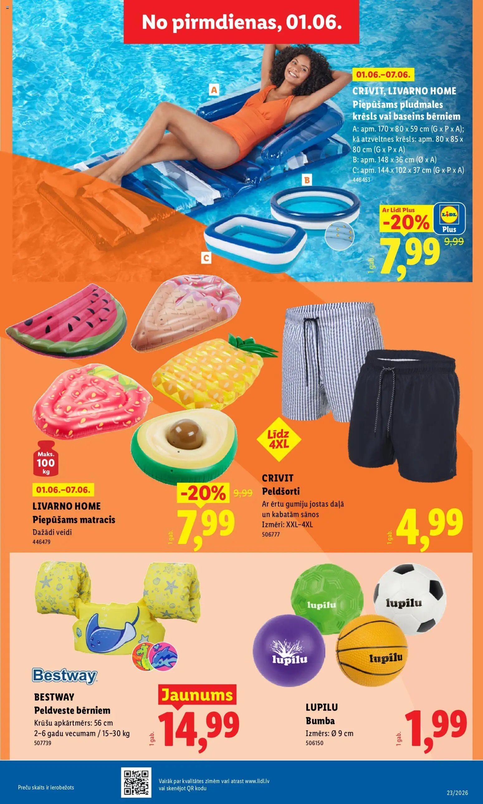 Lidl Nepārtikas preču piedāvājums