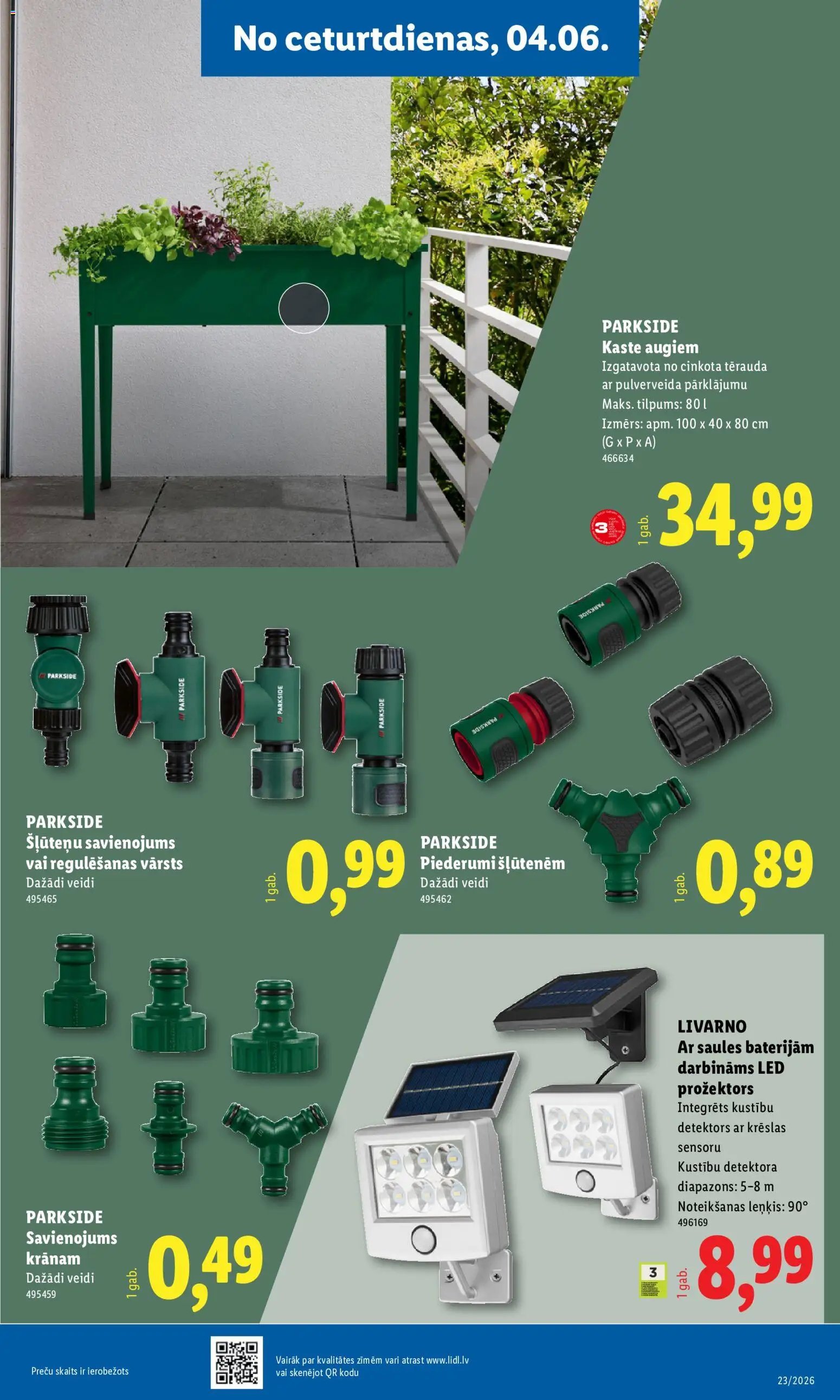 Lidl Nepārtikas preču piedāvājums