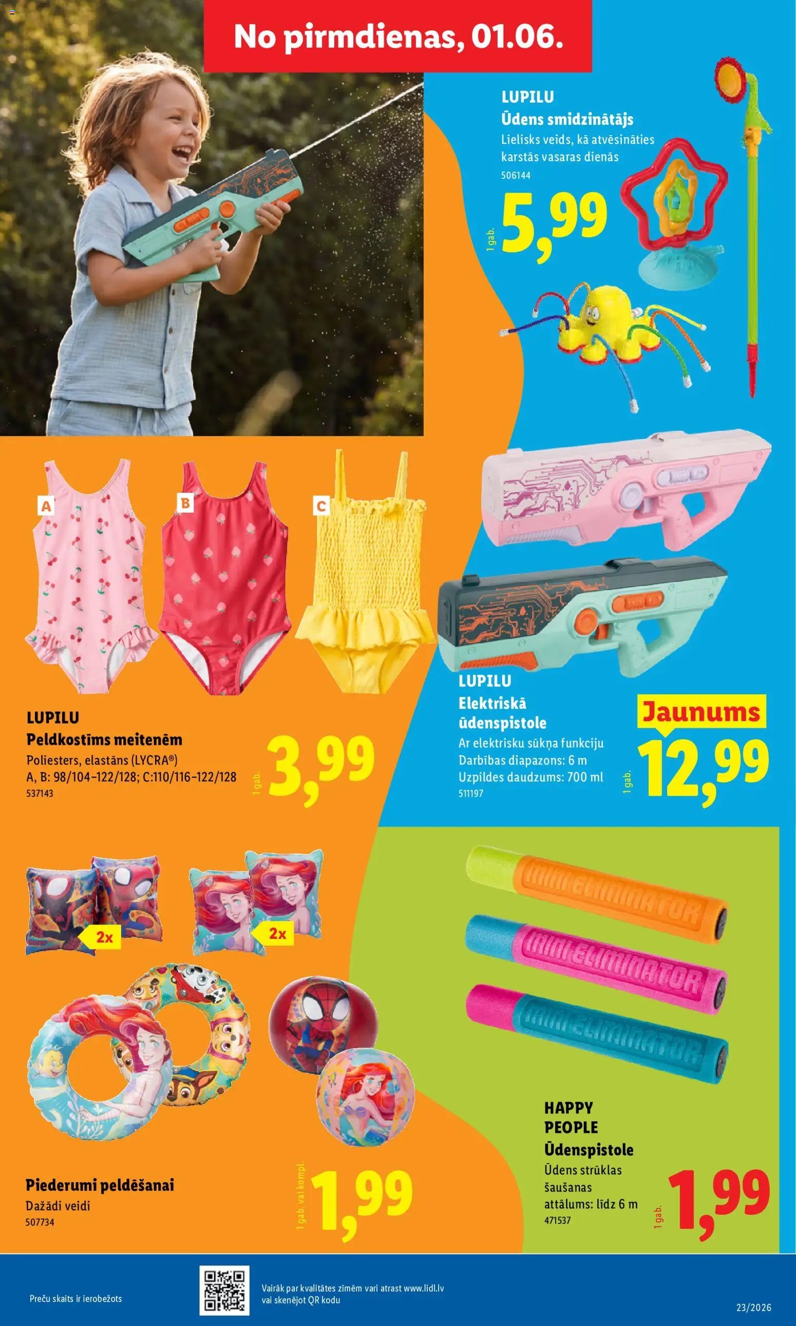 Lidl Nepārtikas preču piedāvājums
