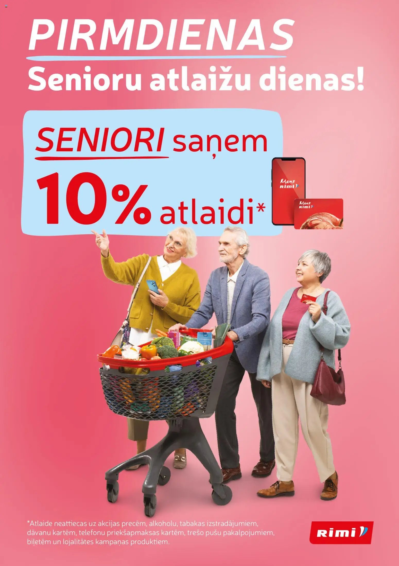Rimi Skanste Stirnu un Purvciems piedāvājumi