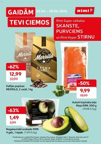 Rimi Skanste Stirnu un Purvciems piedāvājumi
