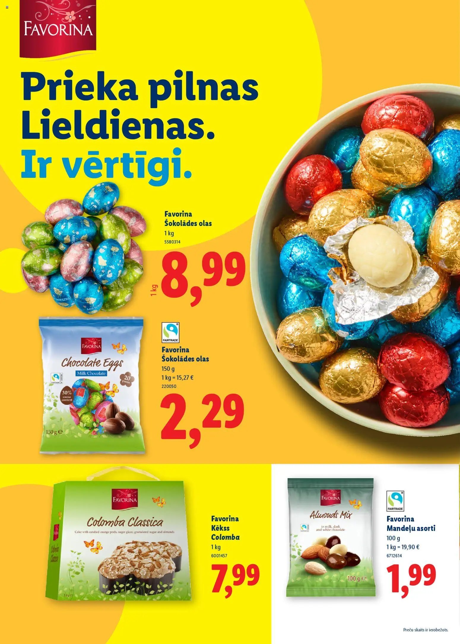 Lidl - Prieka pilnas lieldienas