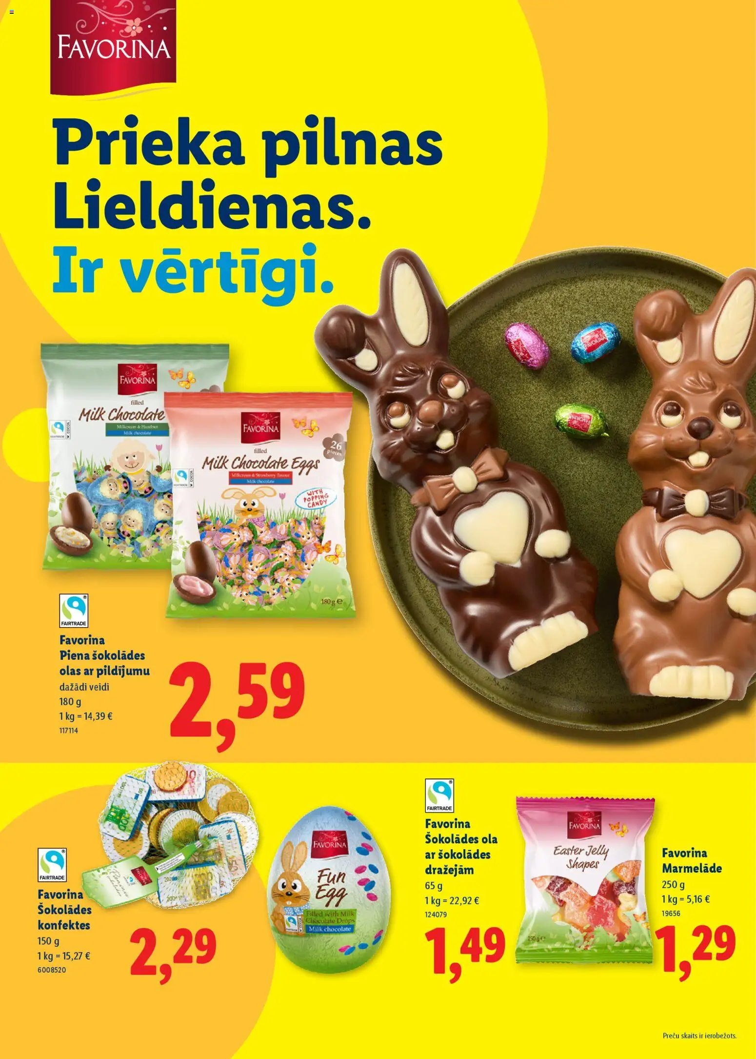 Lidl - Prieka pilnas lieldienas