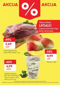 Rimi  Latgales piedāvājumi