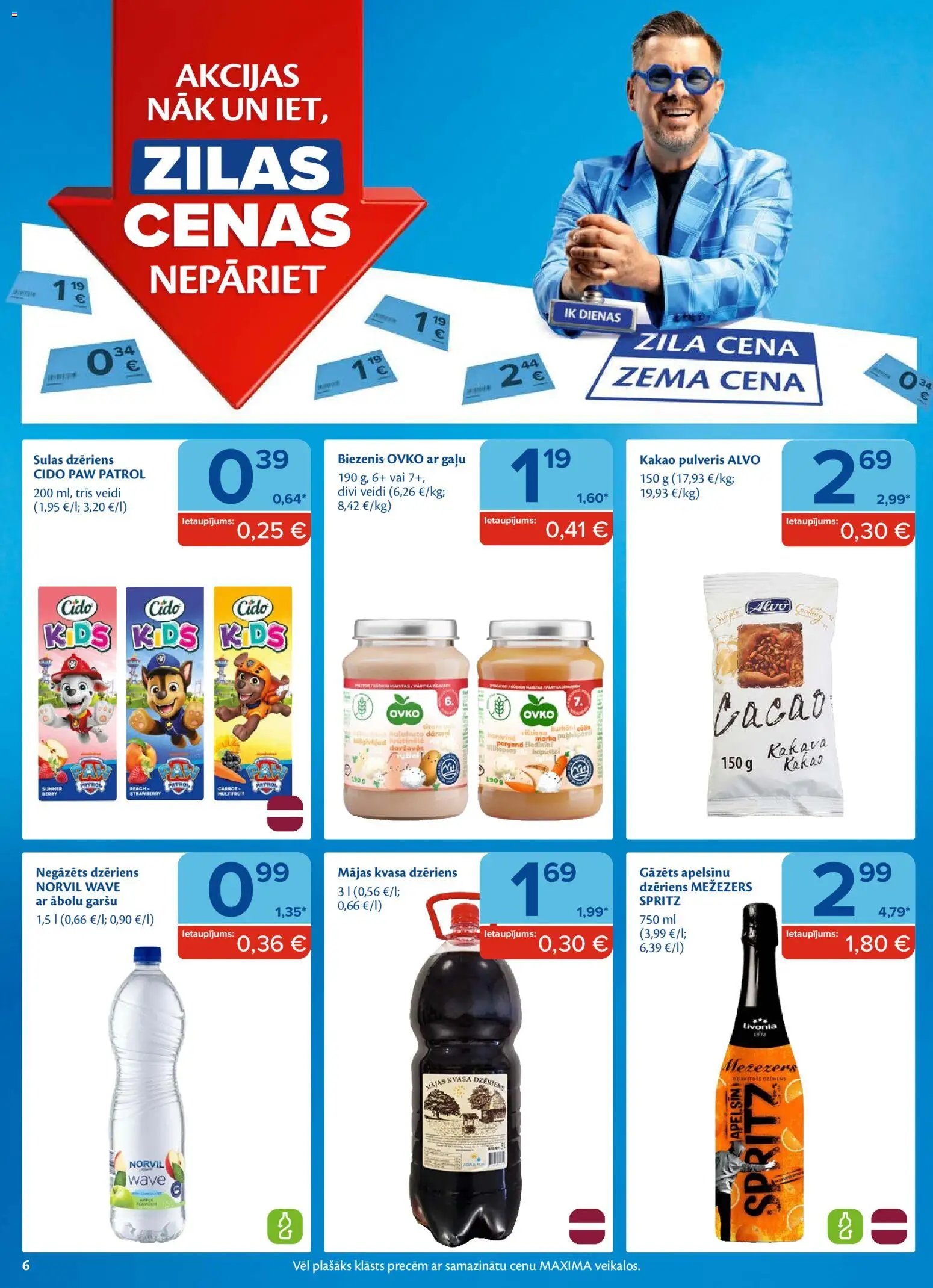 Maxima Akciju buklets