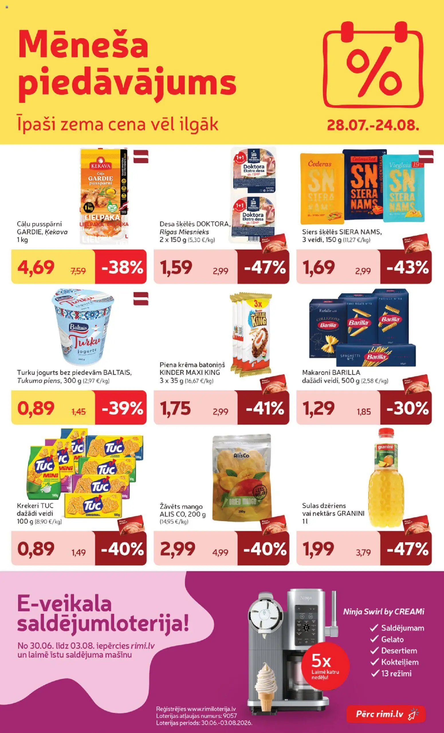 Rimi - Rimi Akciju Buklets