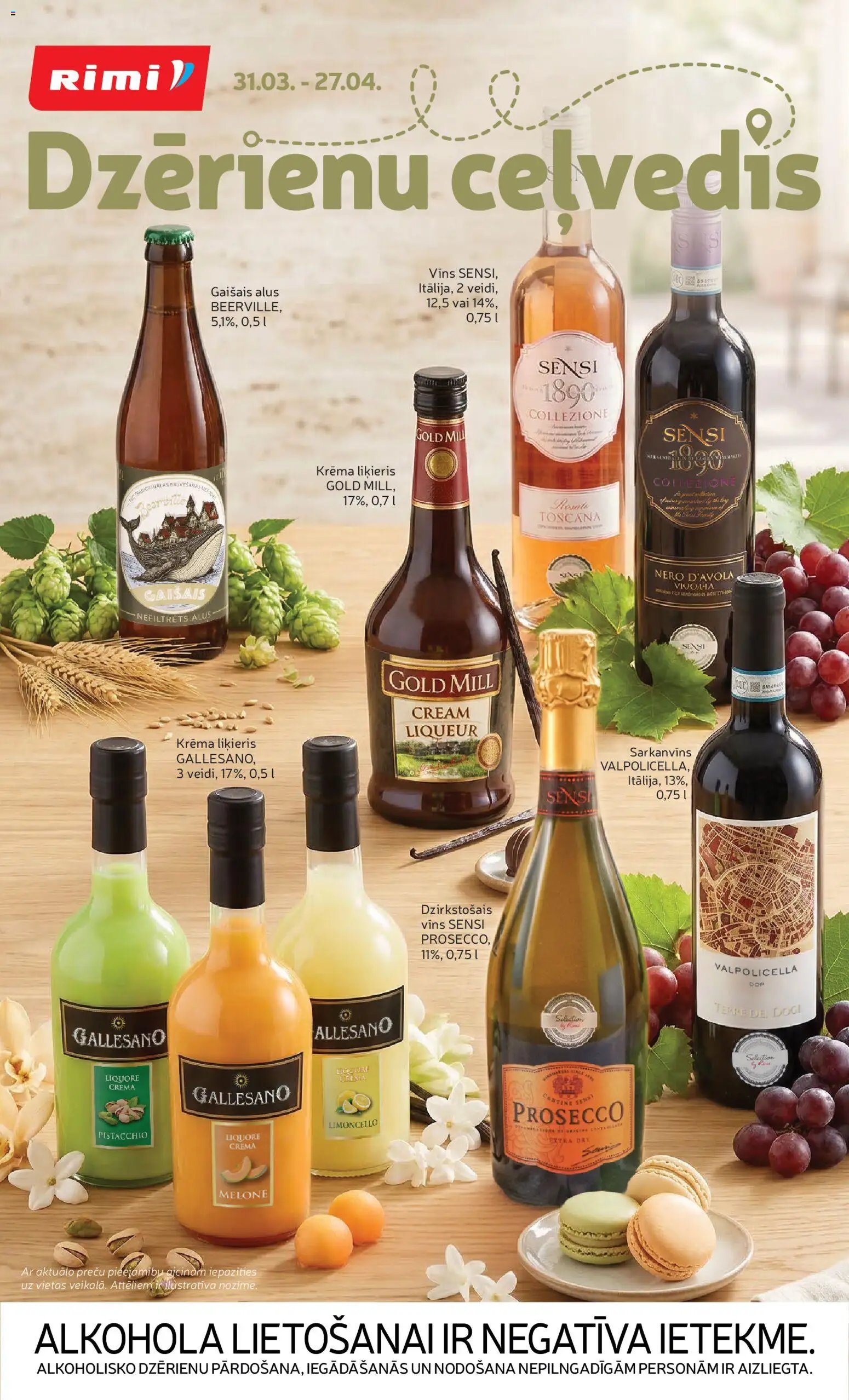 Rimi - Rimi Dzērienu ceļvedis