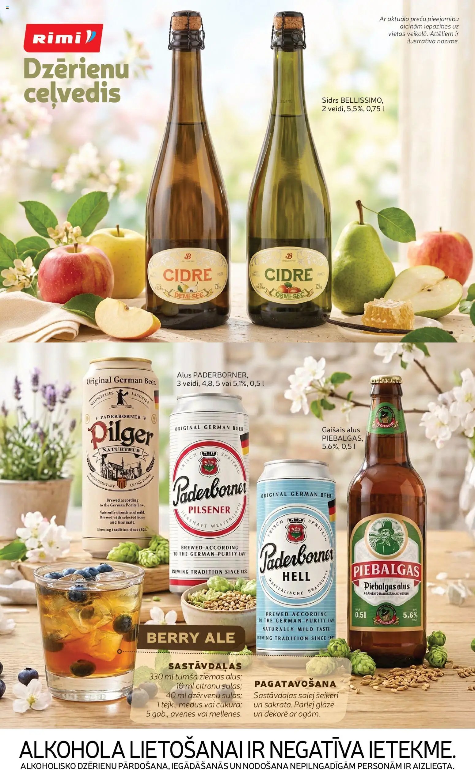 Rimi - Rimi Dzērienu ceļvedis