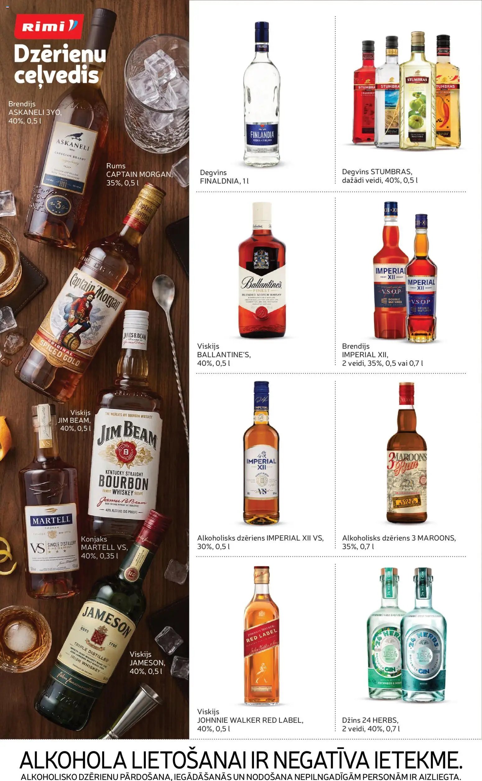 Rimi - Rimi Dzērienu ceļvedis