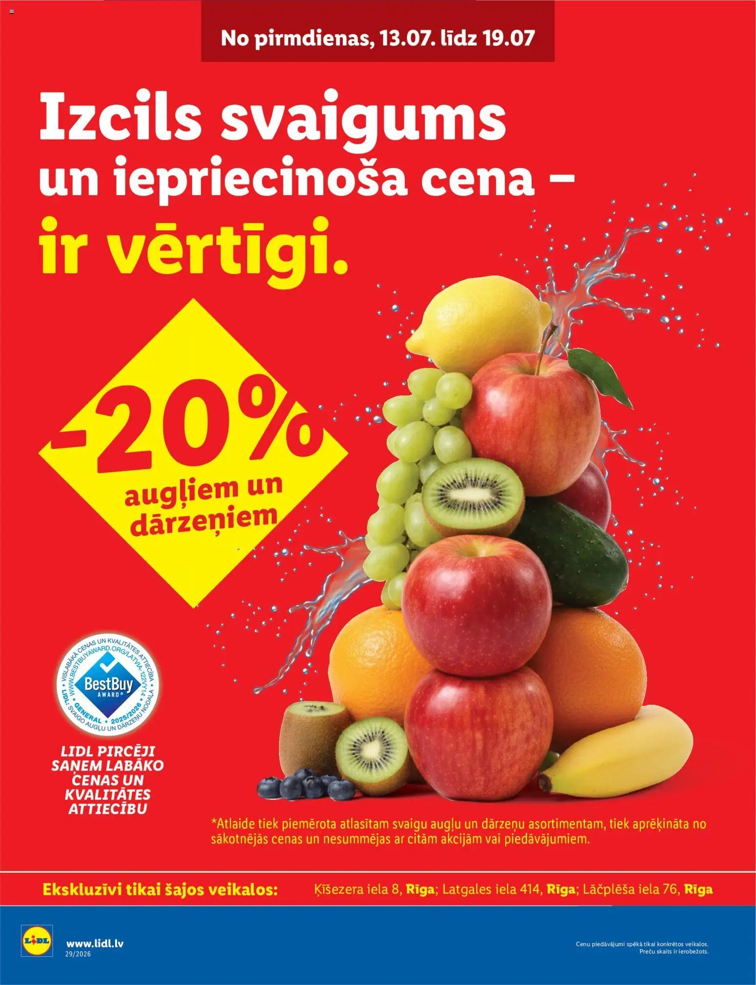 Lidl - Atlaižu viesulis no 13.07