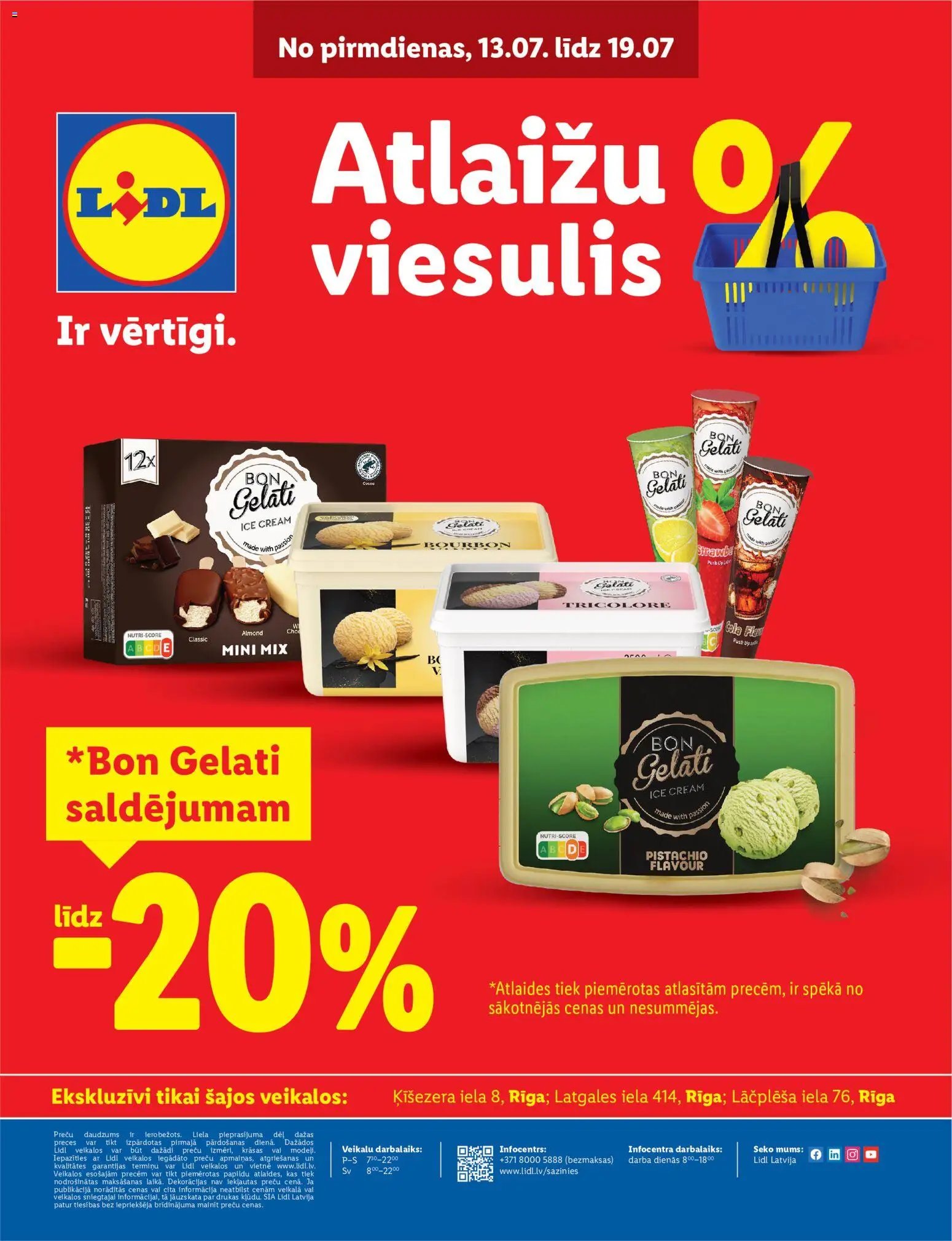 Lidl - Atlaižu viesulis no 13.07