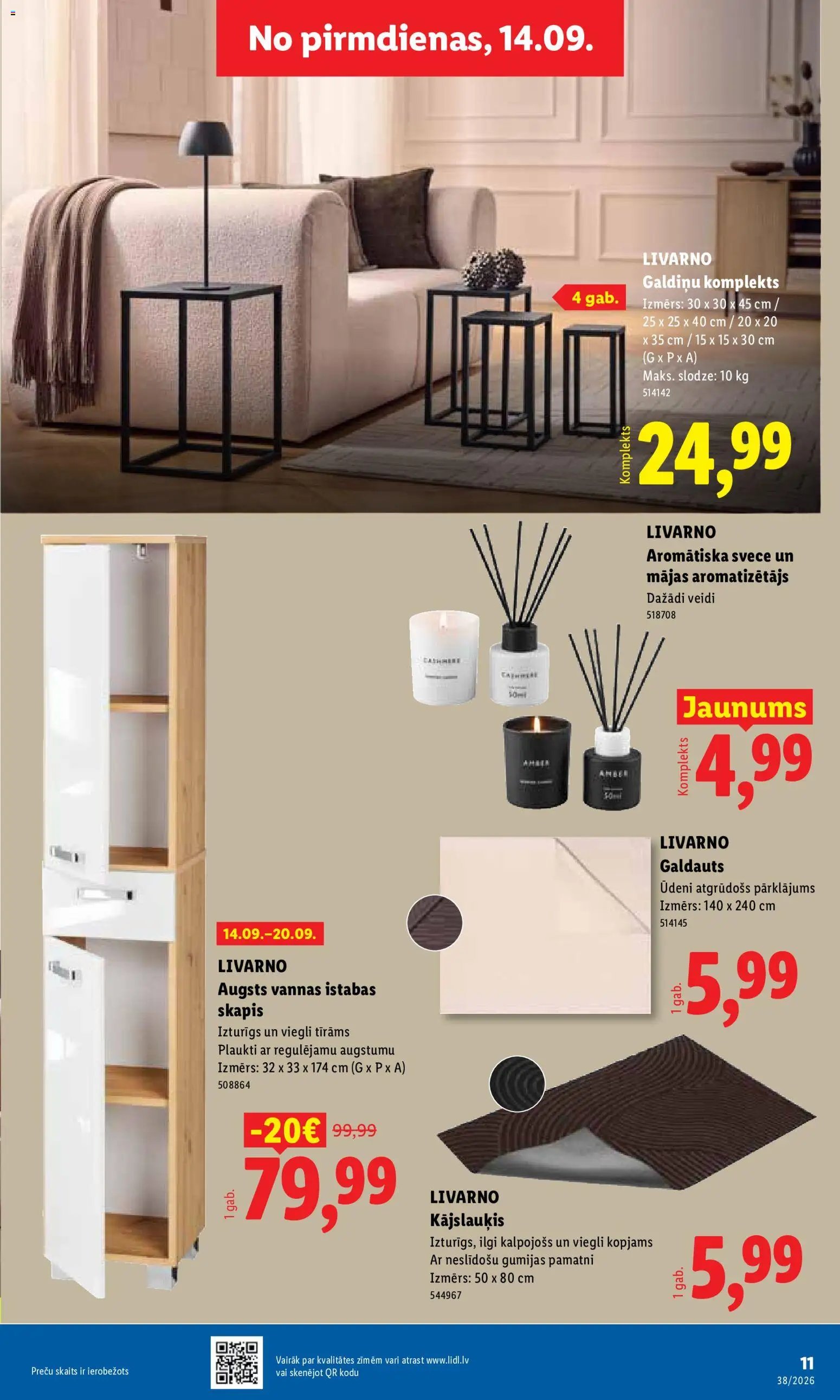 Lidl Nepārtikas preču piedāvājums