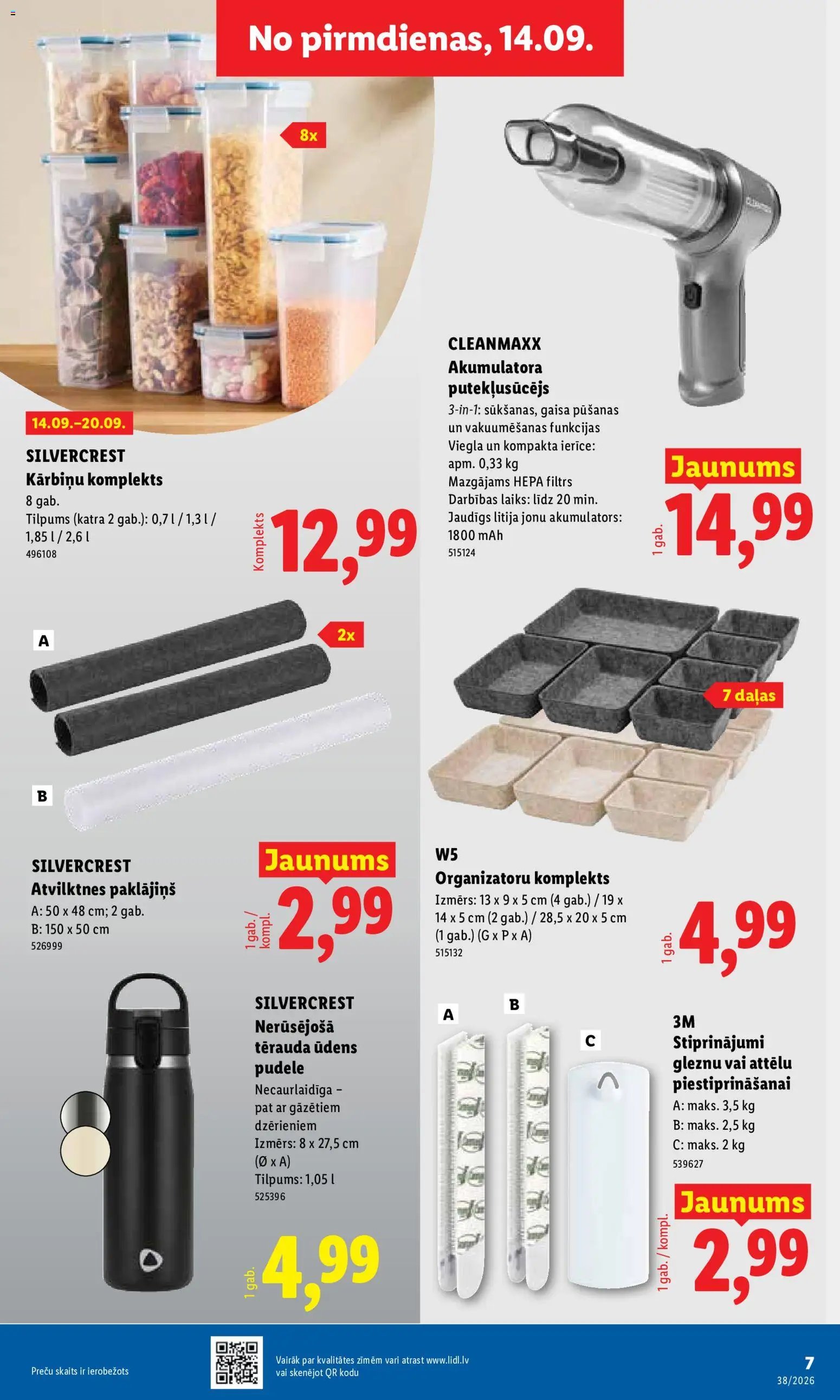 Lidl Nepārtikas preču piedāvājums