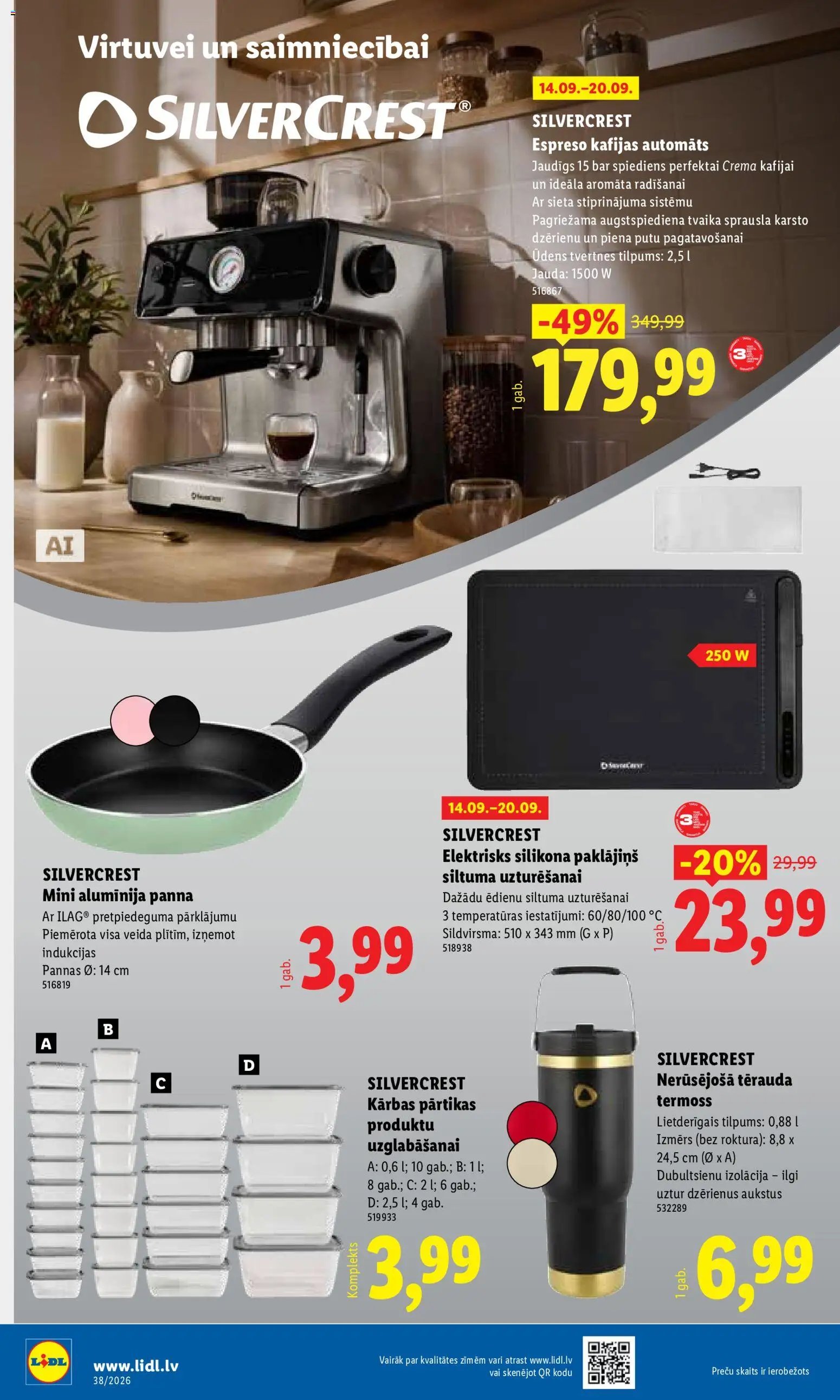 Lidl Nepārtikas preču piedāvājums