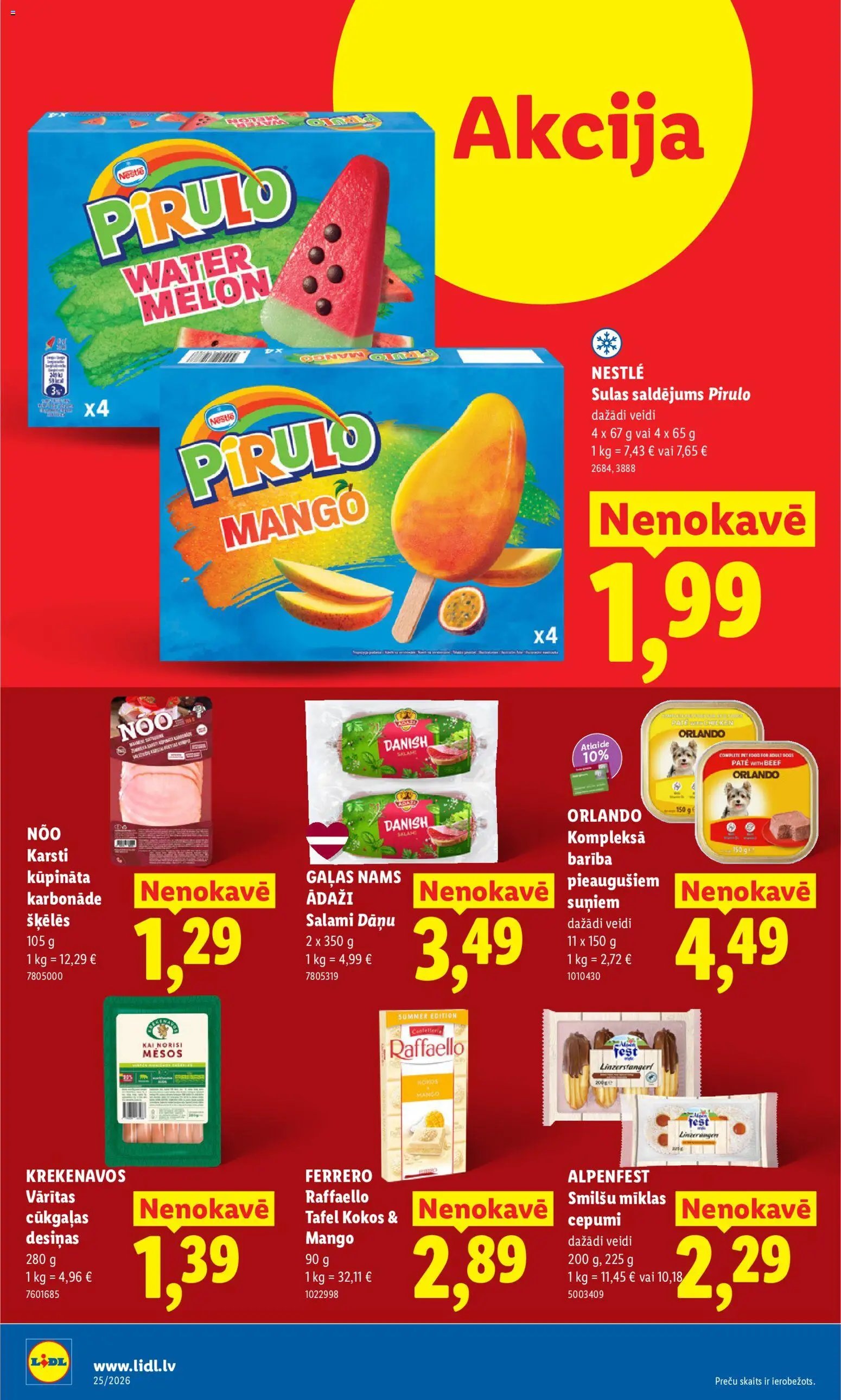 Lidl Akciju buklets