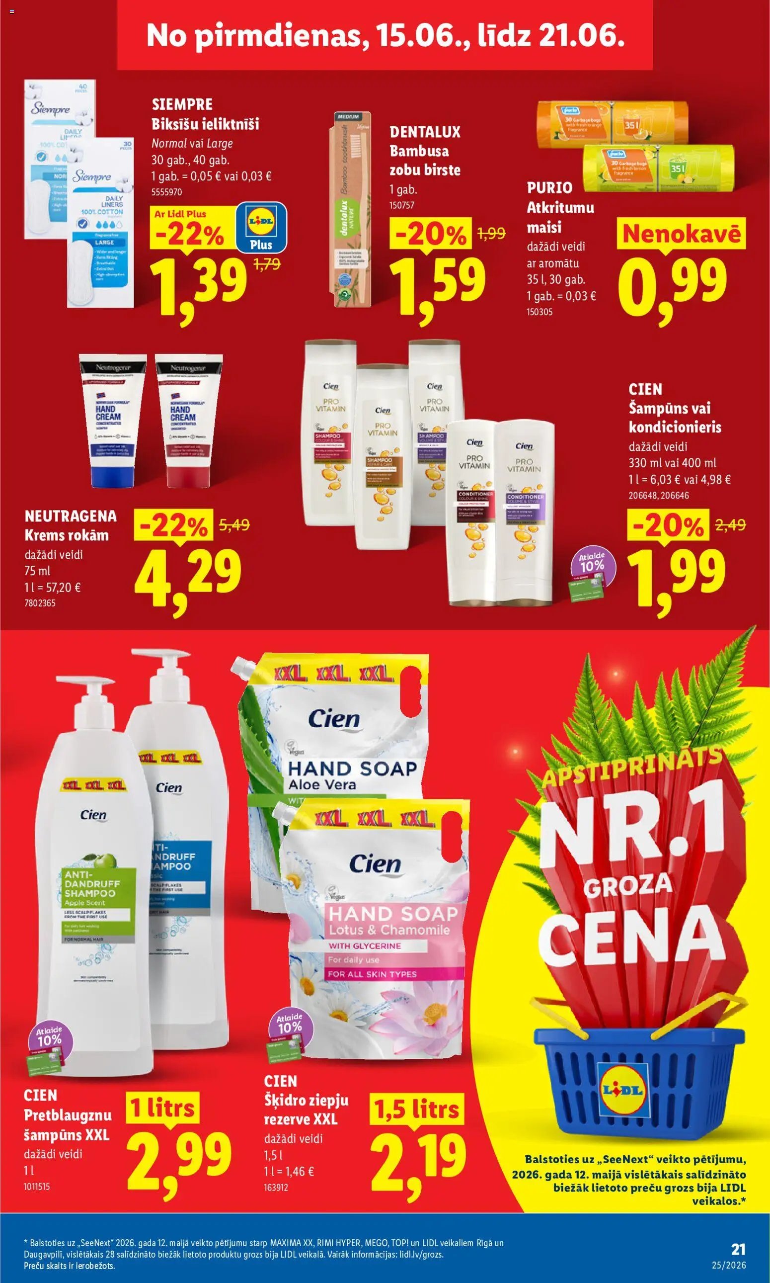 Lidl Akciju buklets