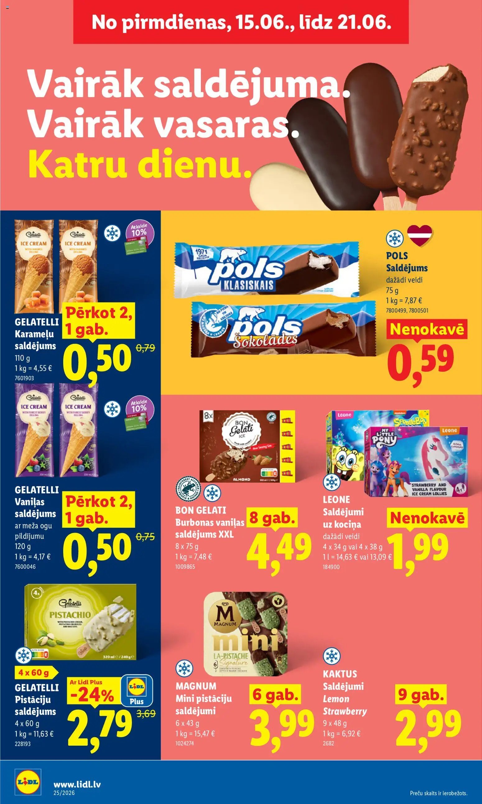 Lidl Akciju buklets