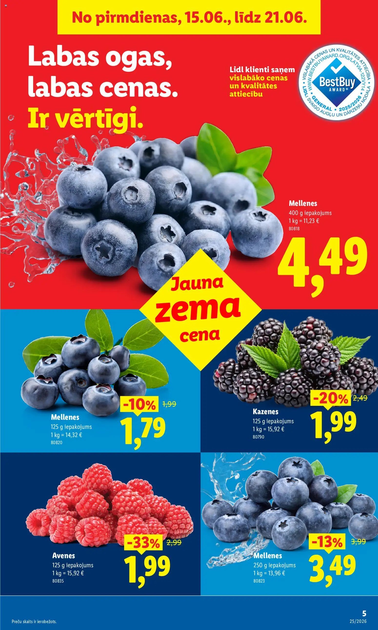 Lidl Akciju buklets