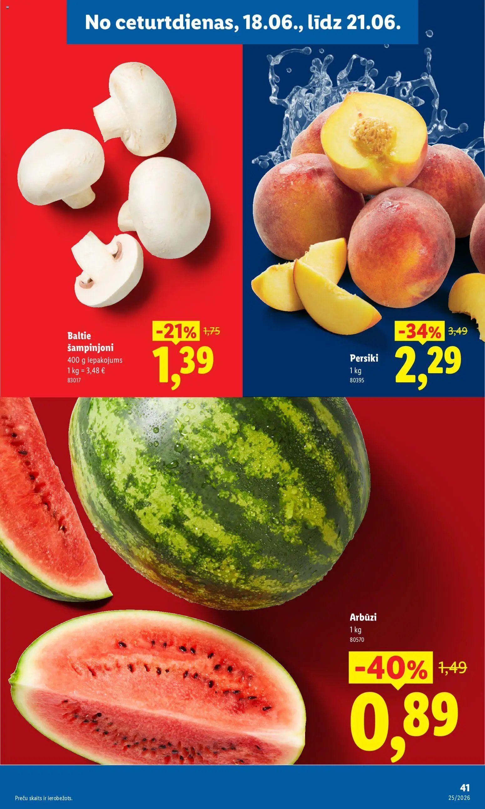 Lidl Akciju buklets