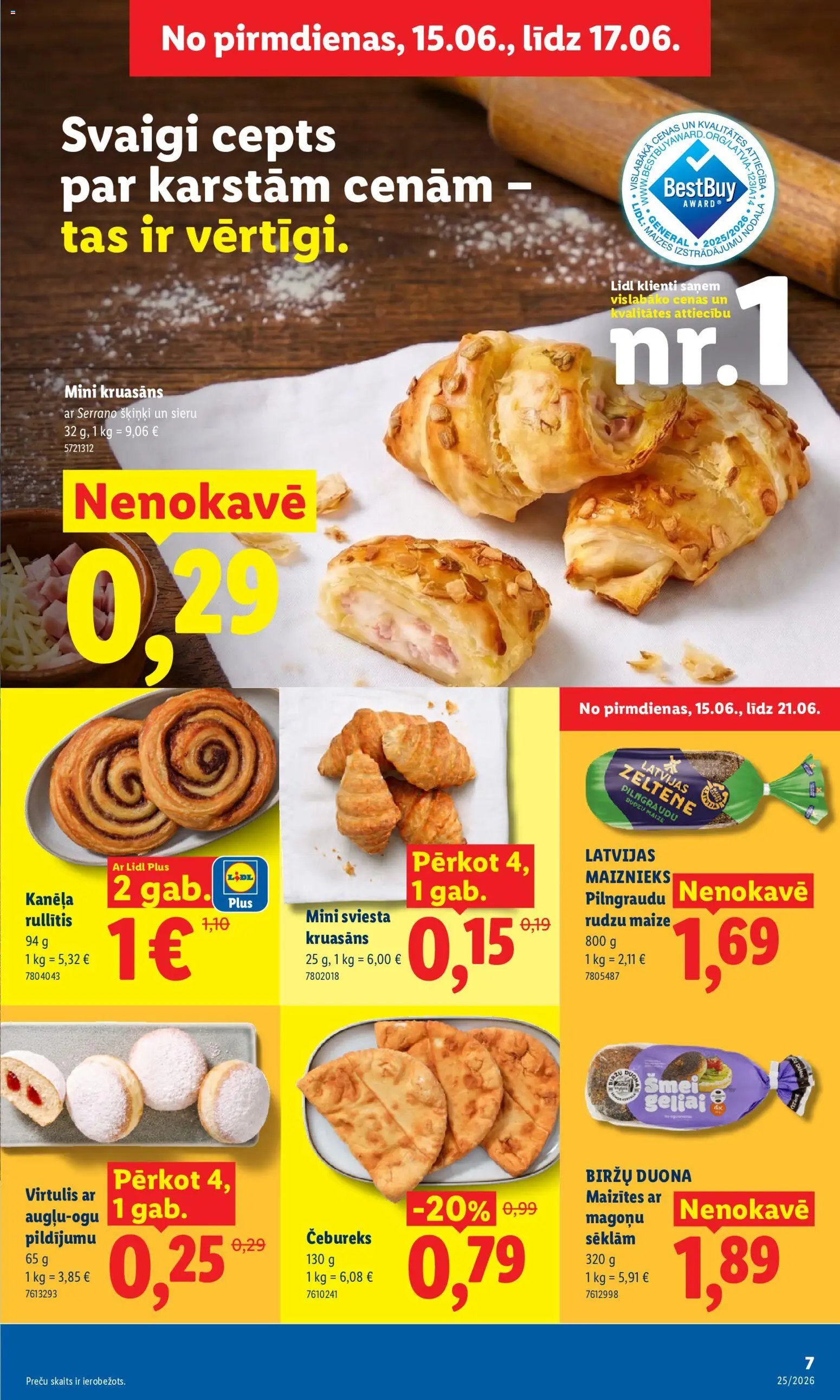 Lidl Akciju buklets