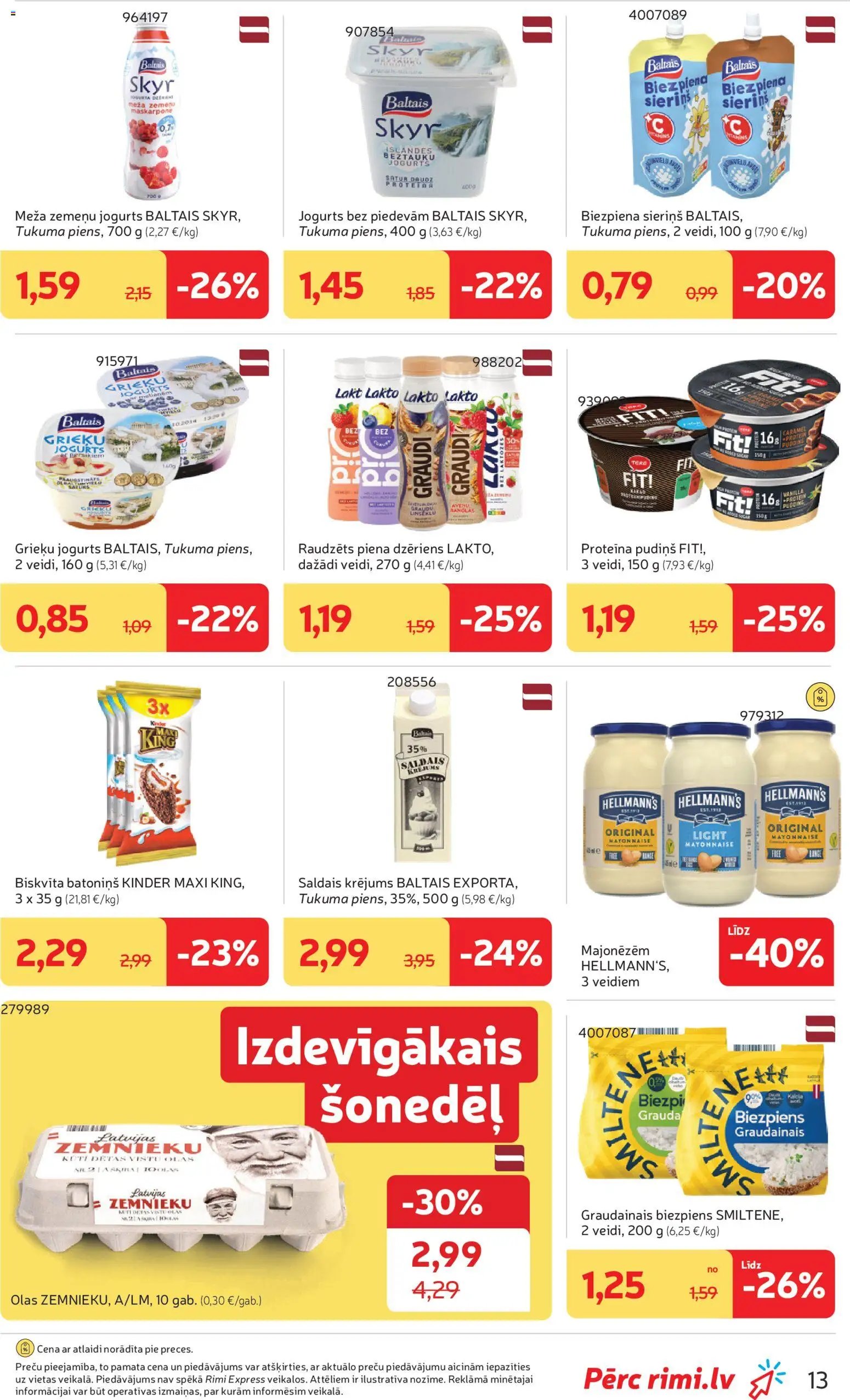 Rimi Akciju buklets