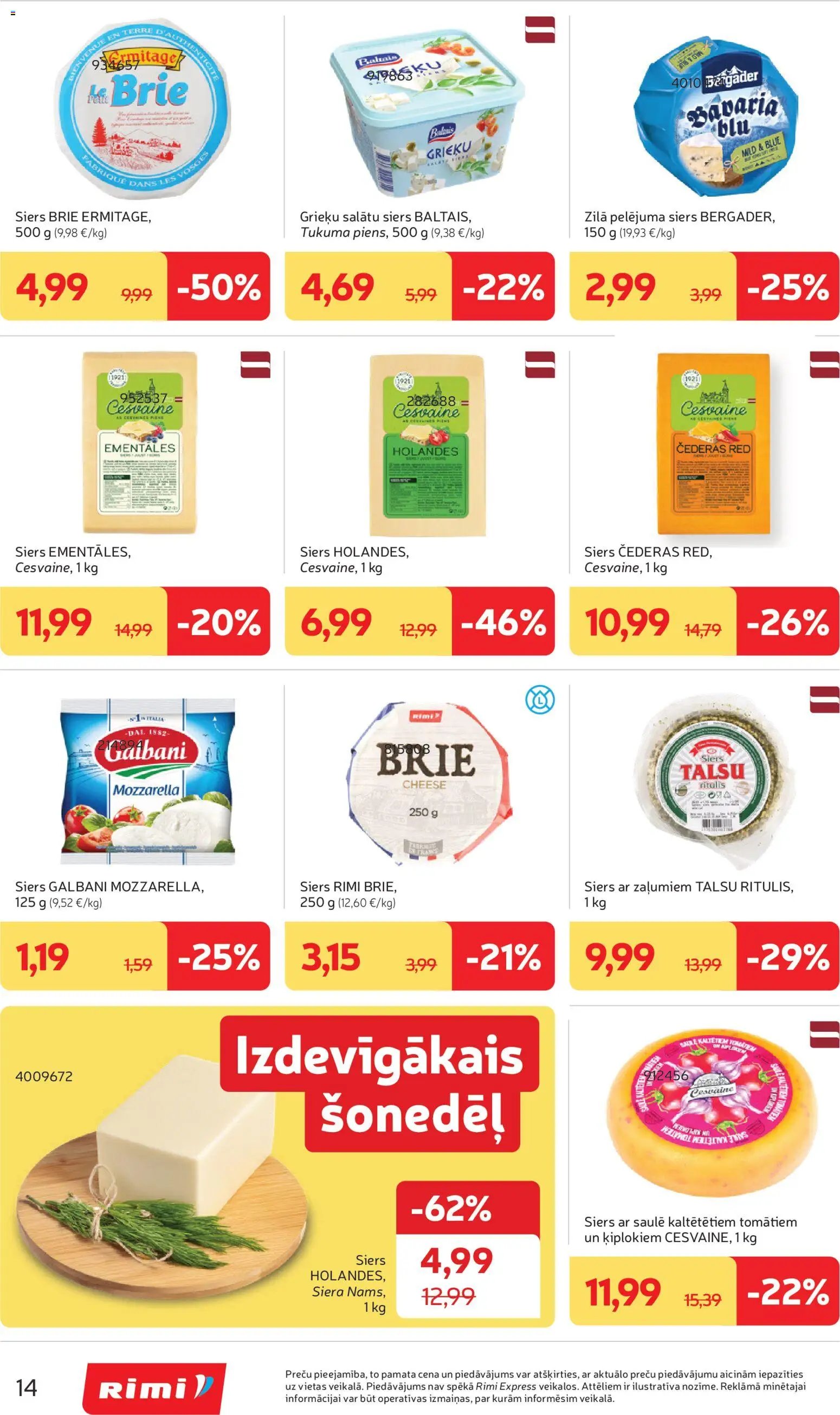 Rimi Akciju buklets
