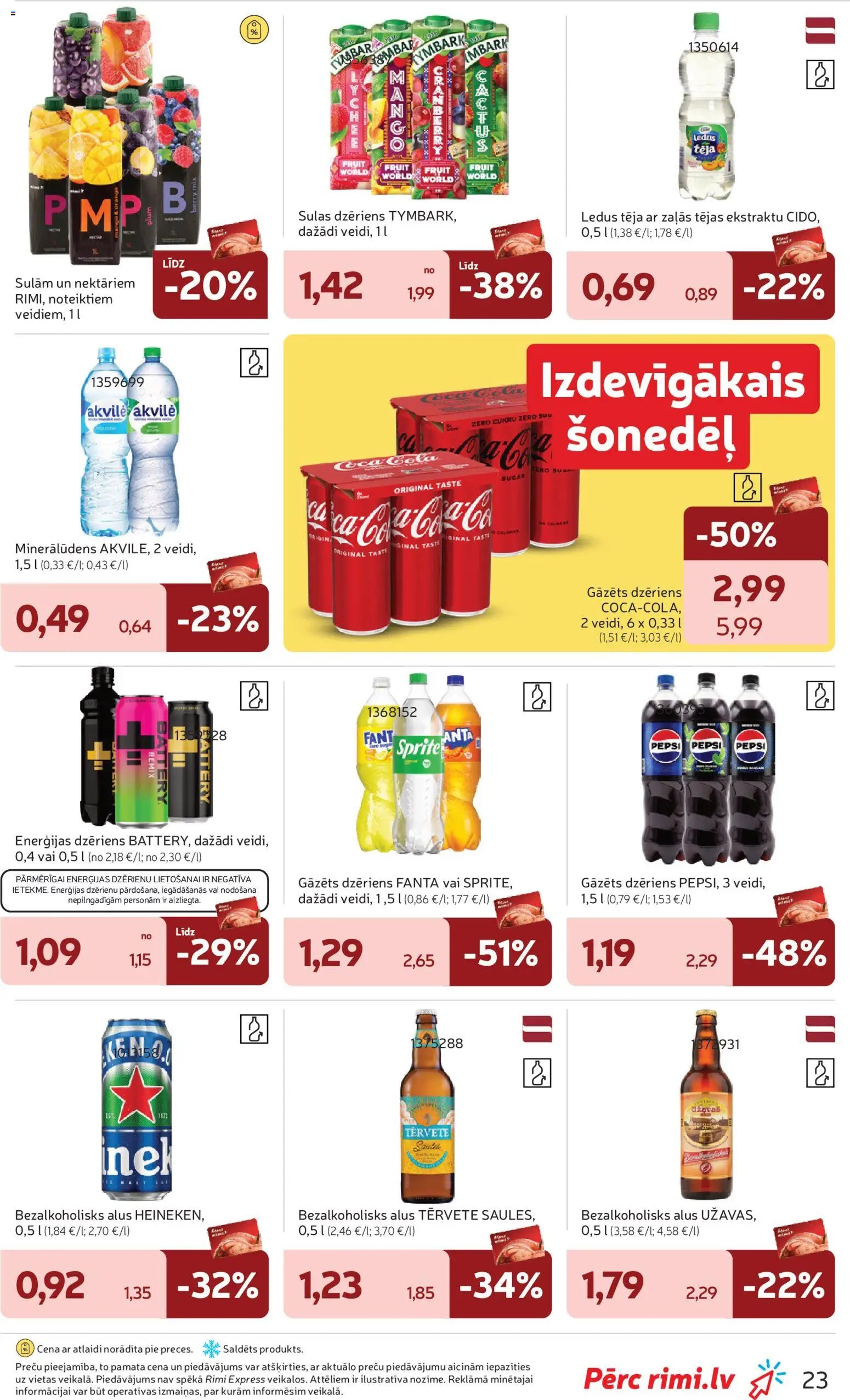 Rimi Akciju buklets