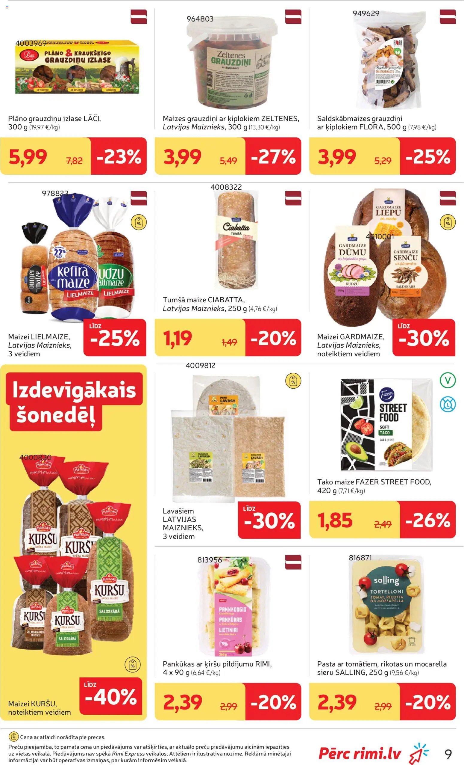 Rimi Akciju buklets