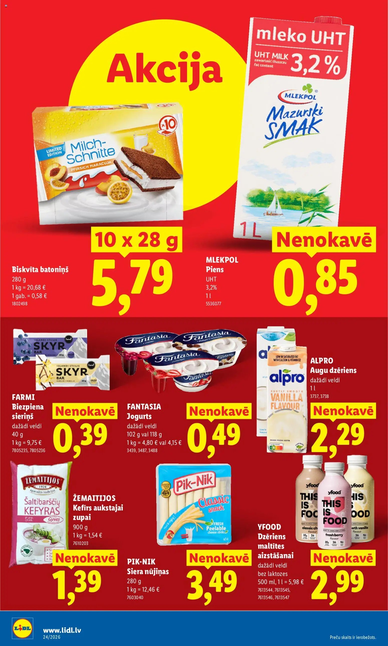 Lidl Akciju buklets