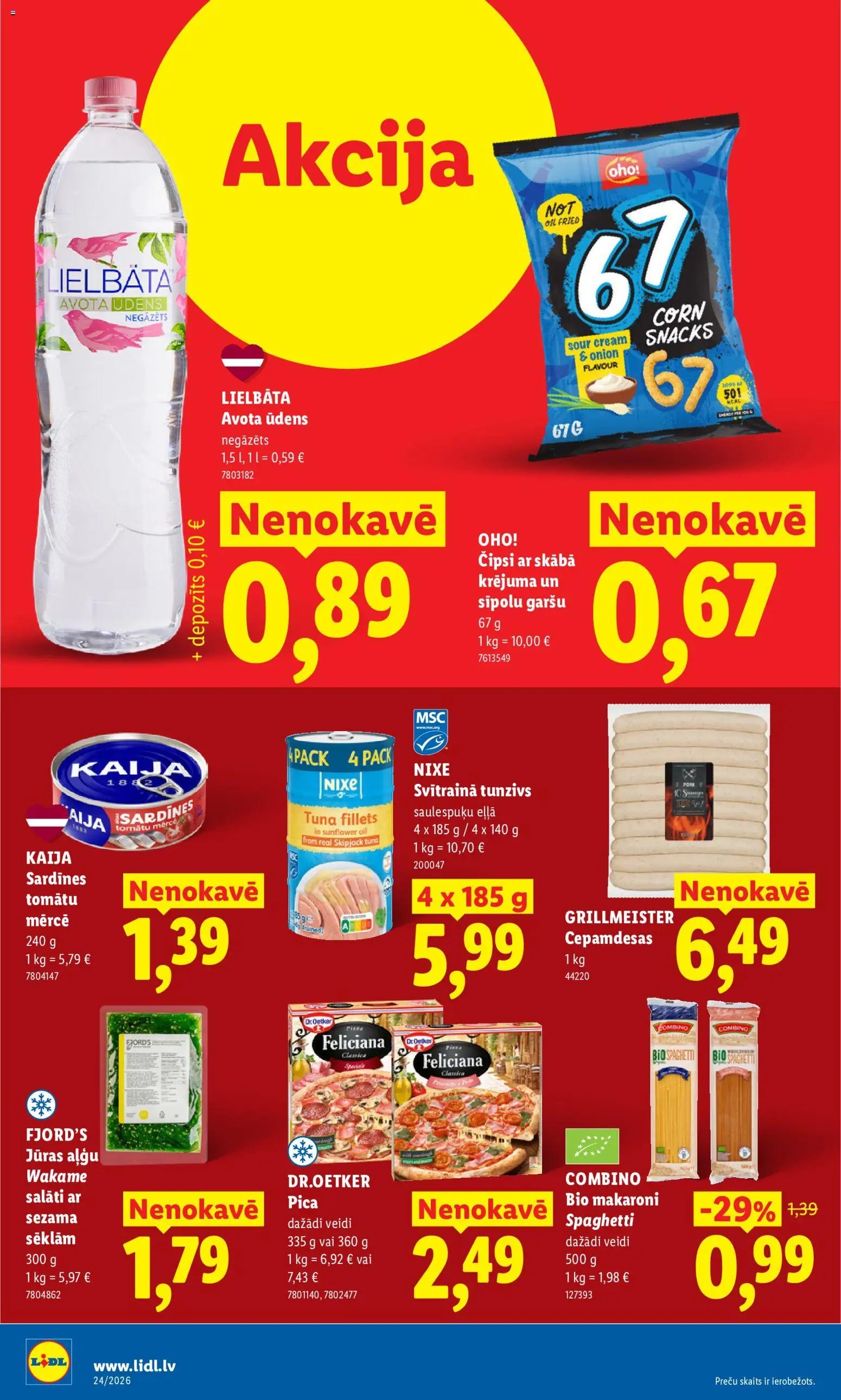Lidl Akciju buklets