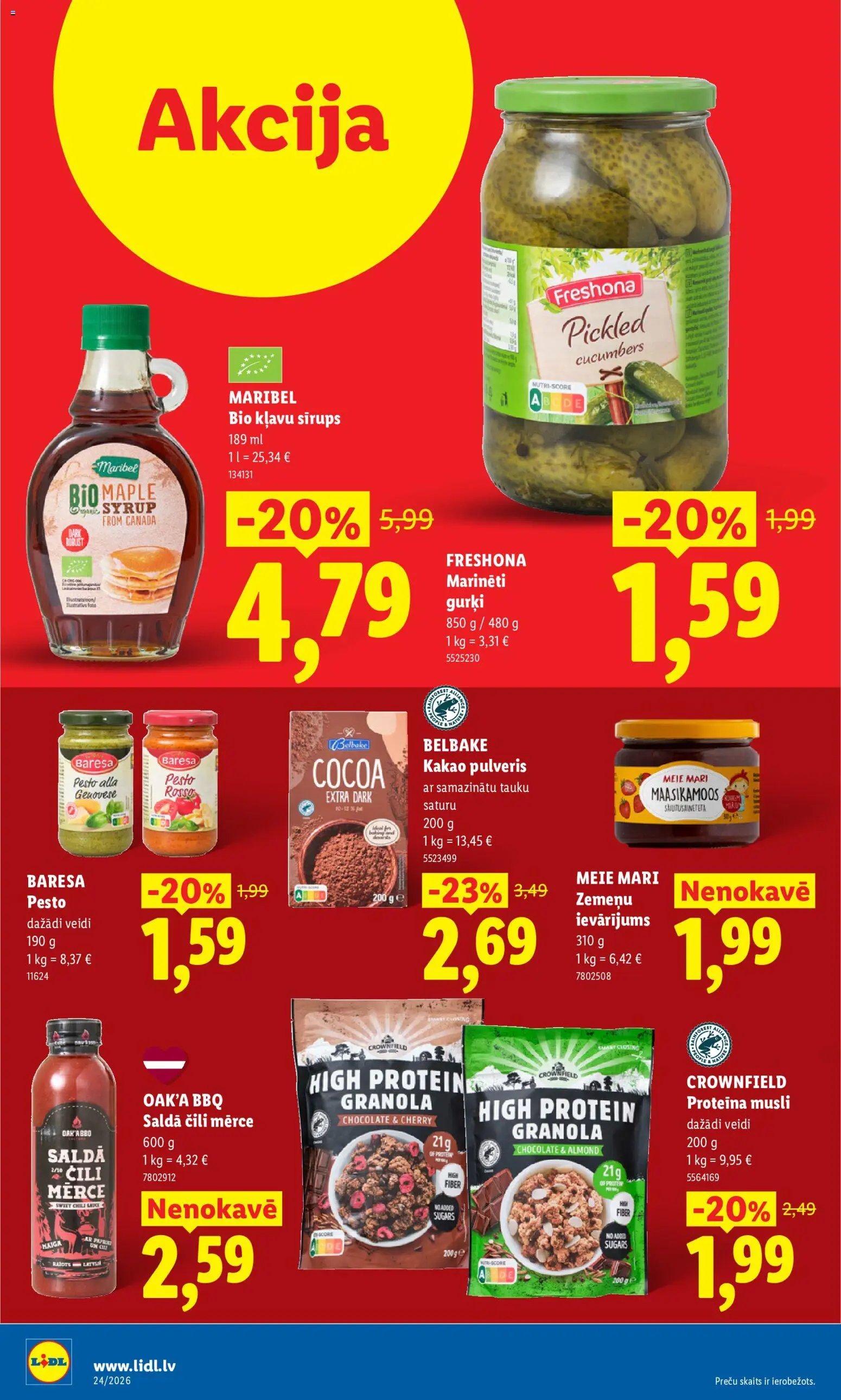Lidl Akciju buklets