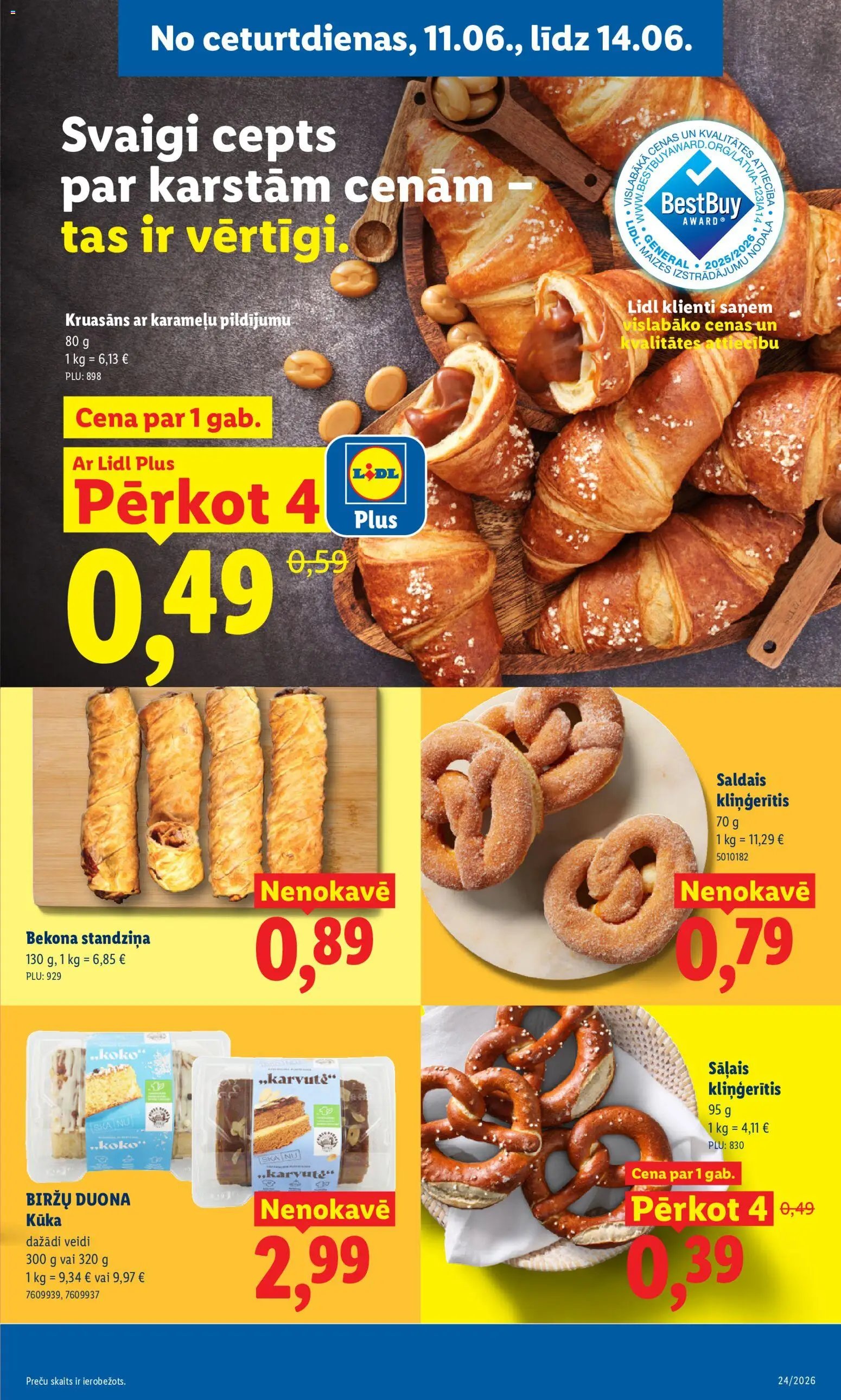 Lidl Akciju buklets