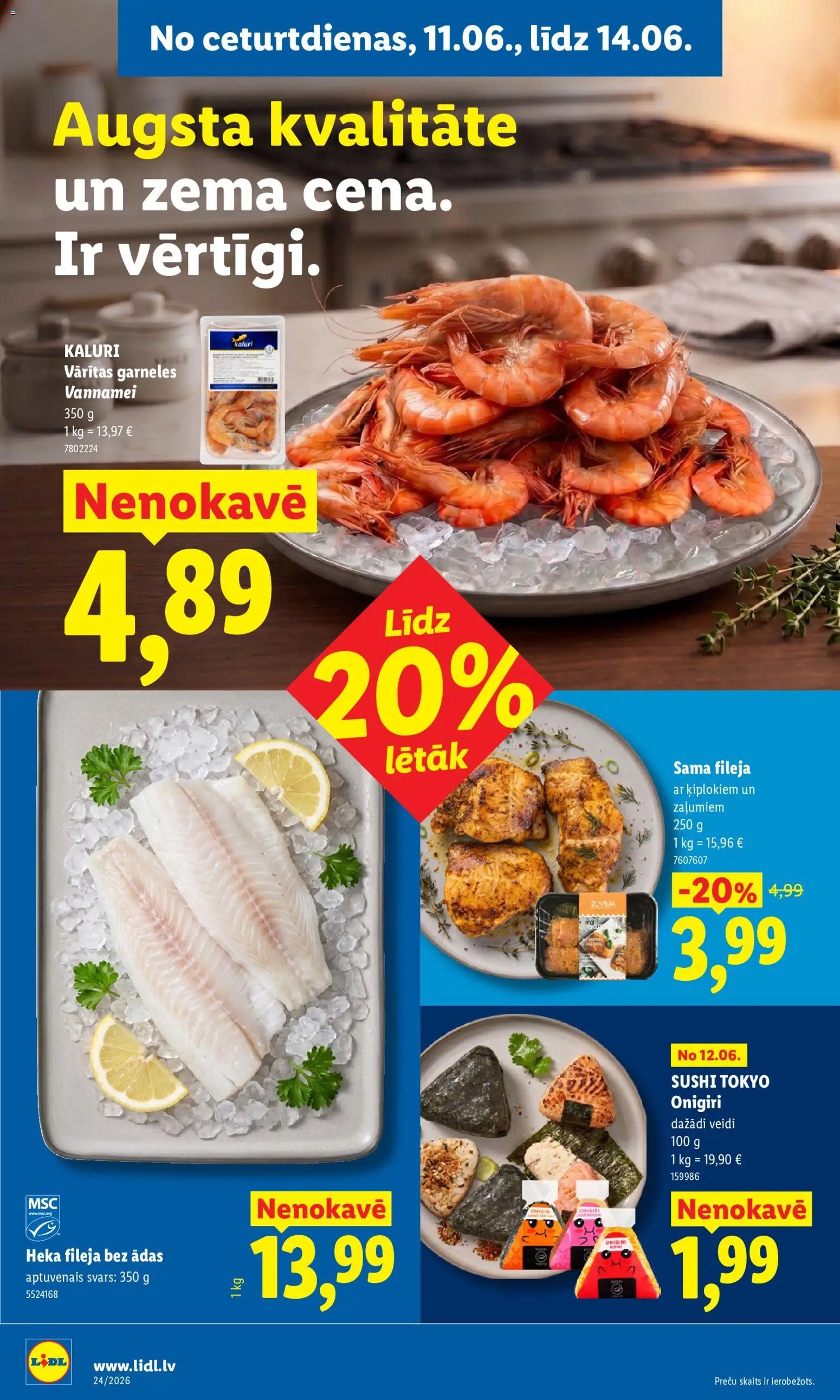 Lidl Akciju buklets