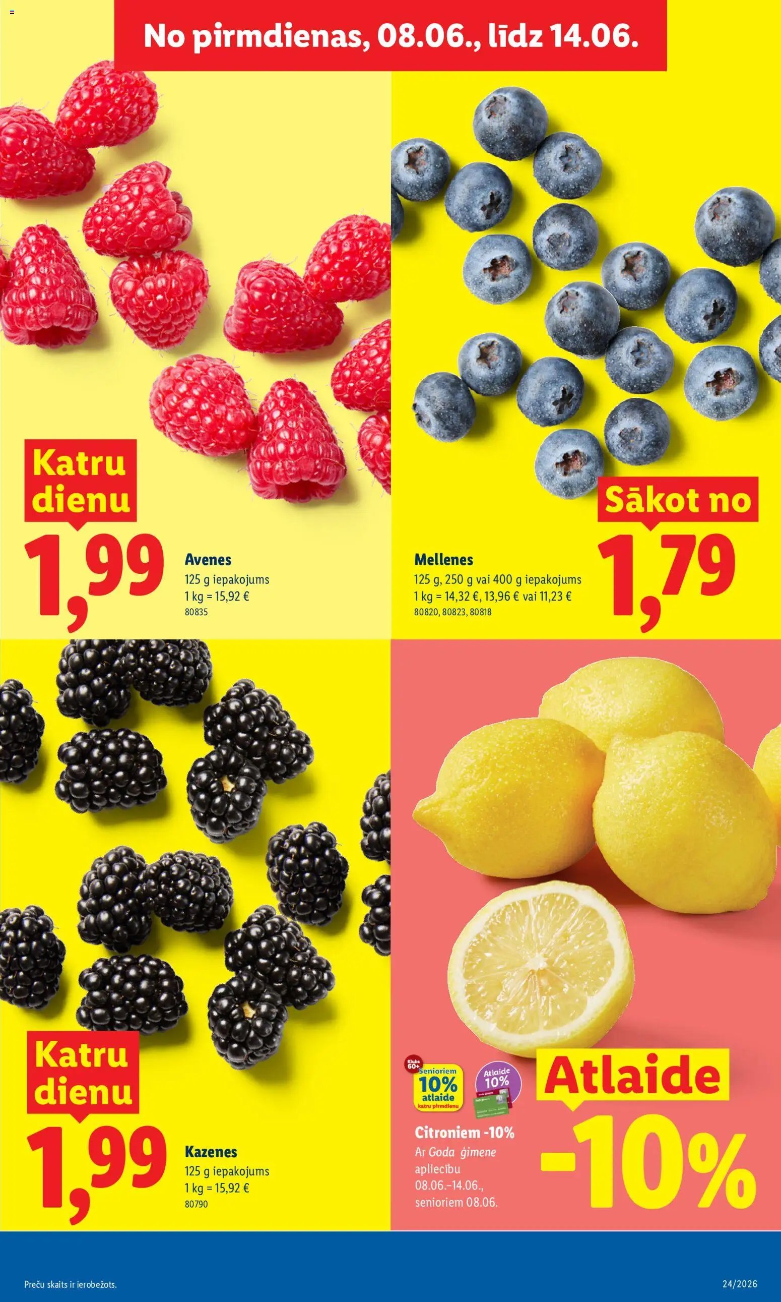 Lidl Akciju buklets