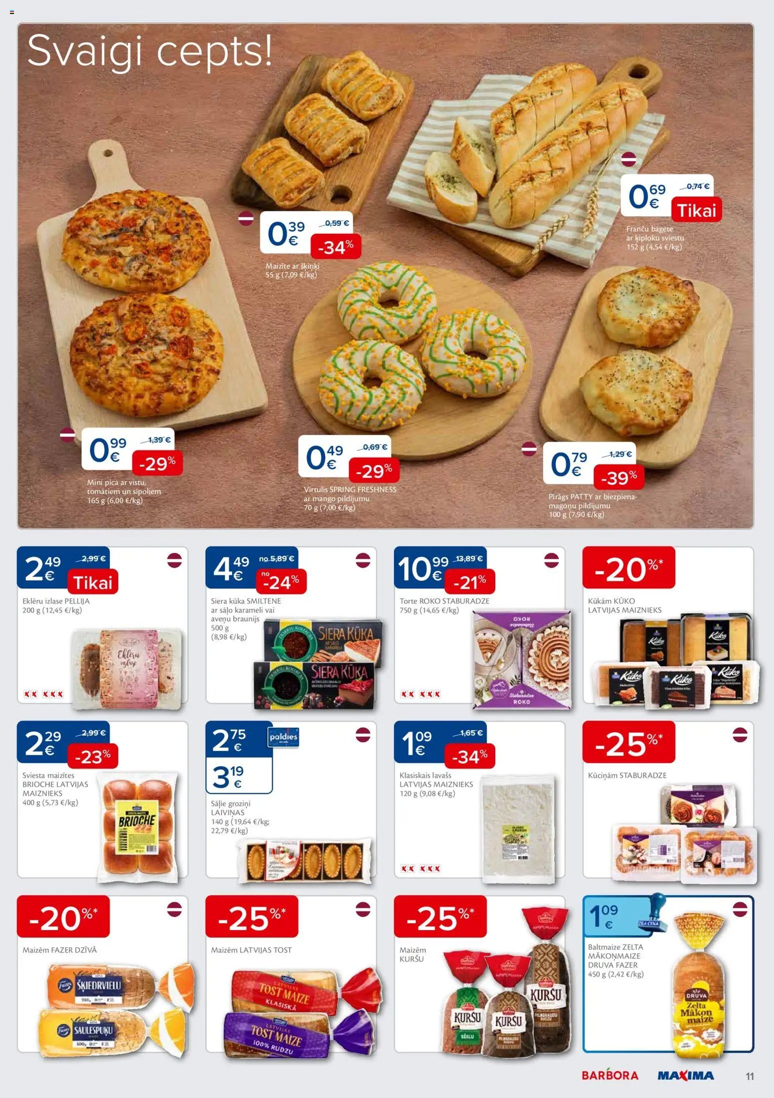 Maxima Akciju buklets