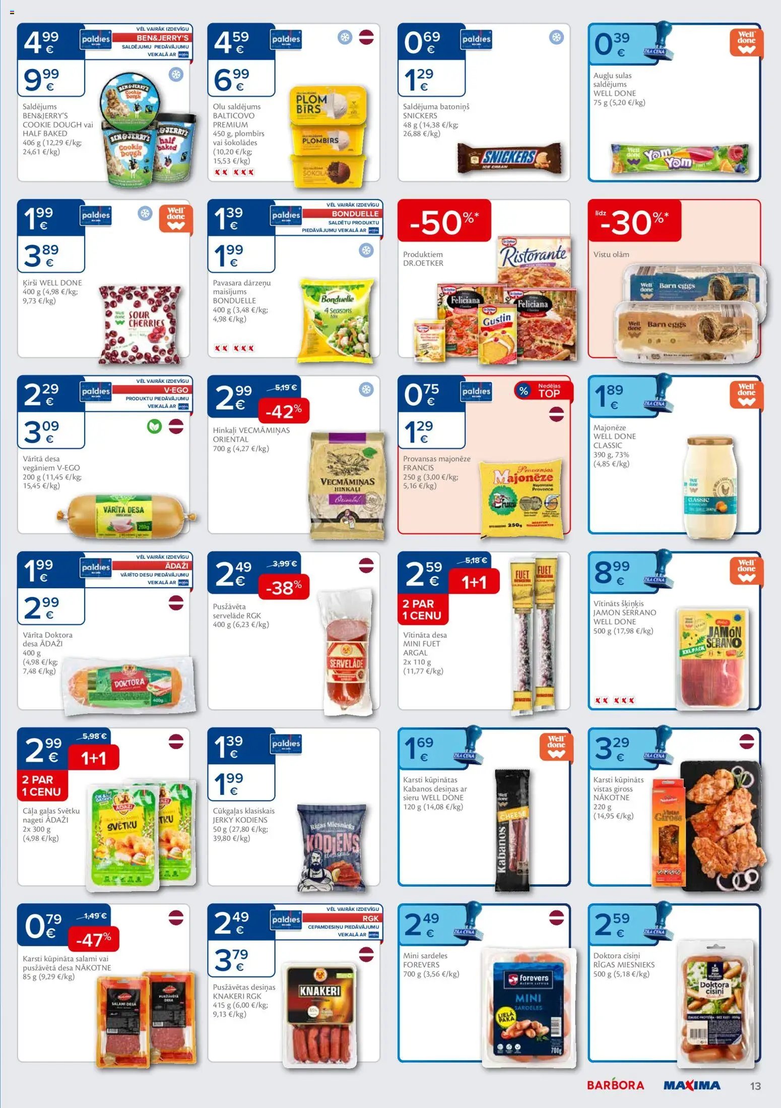 Maxima Akciju buklets