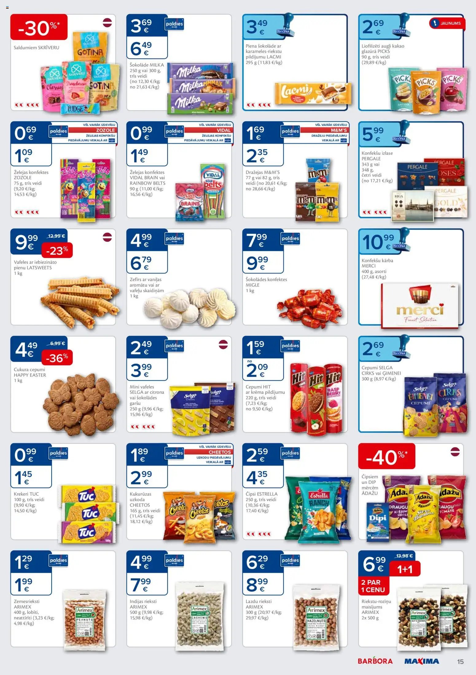 Maxima Akciju buklets