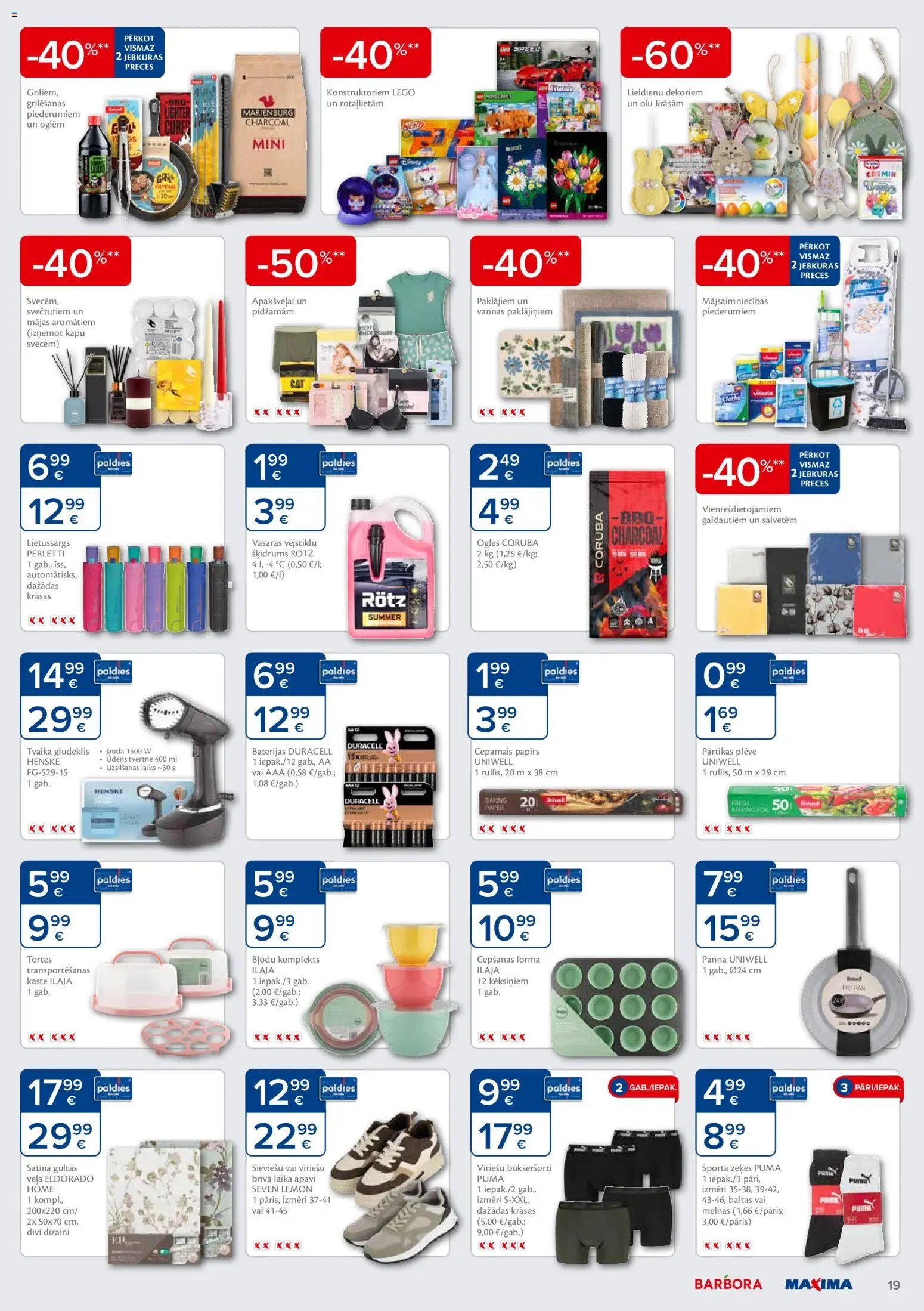 Maxima Akciju buklets