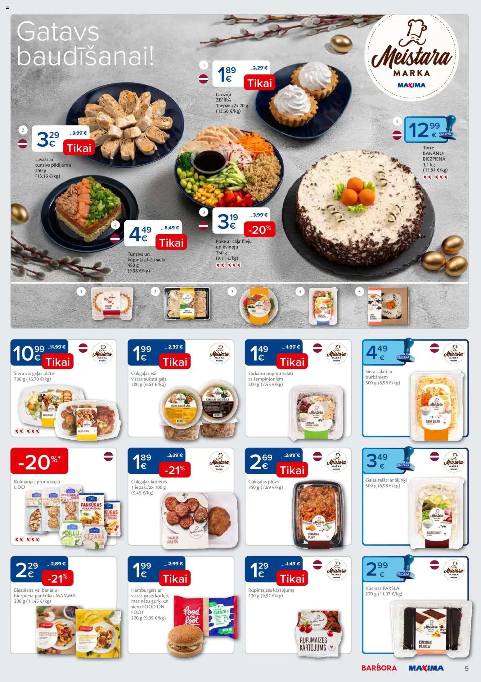 Maxima Akciju buklets