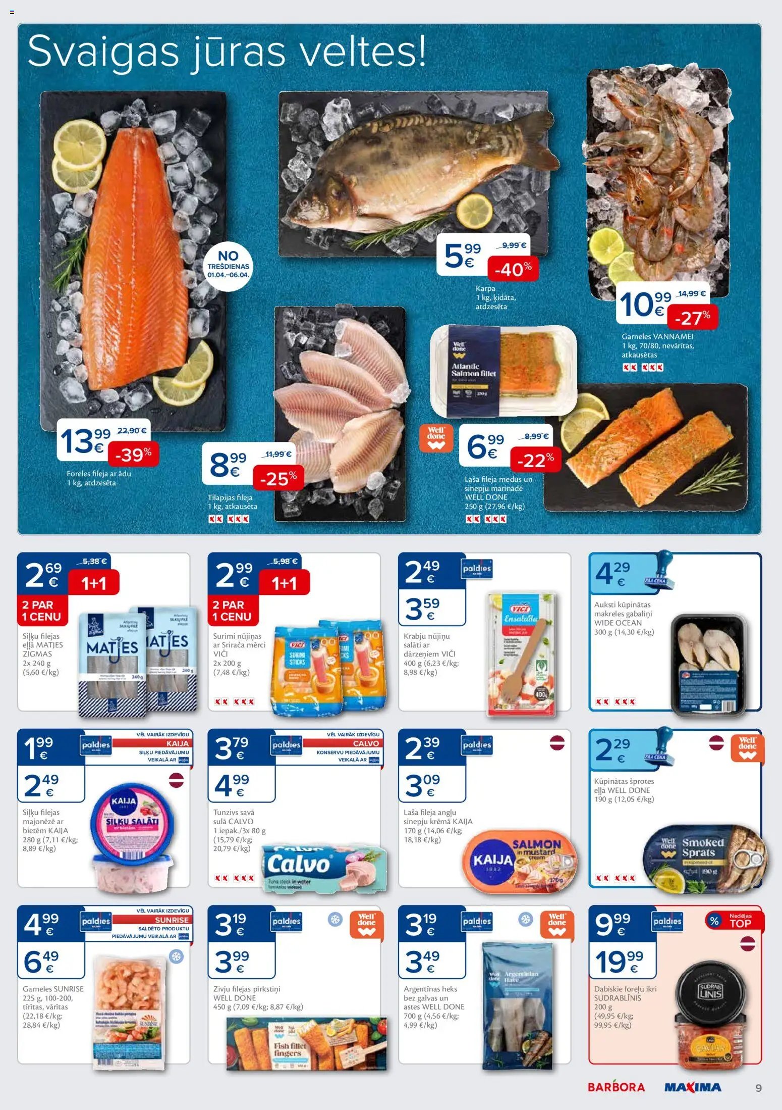 Maxima Akciju buklets