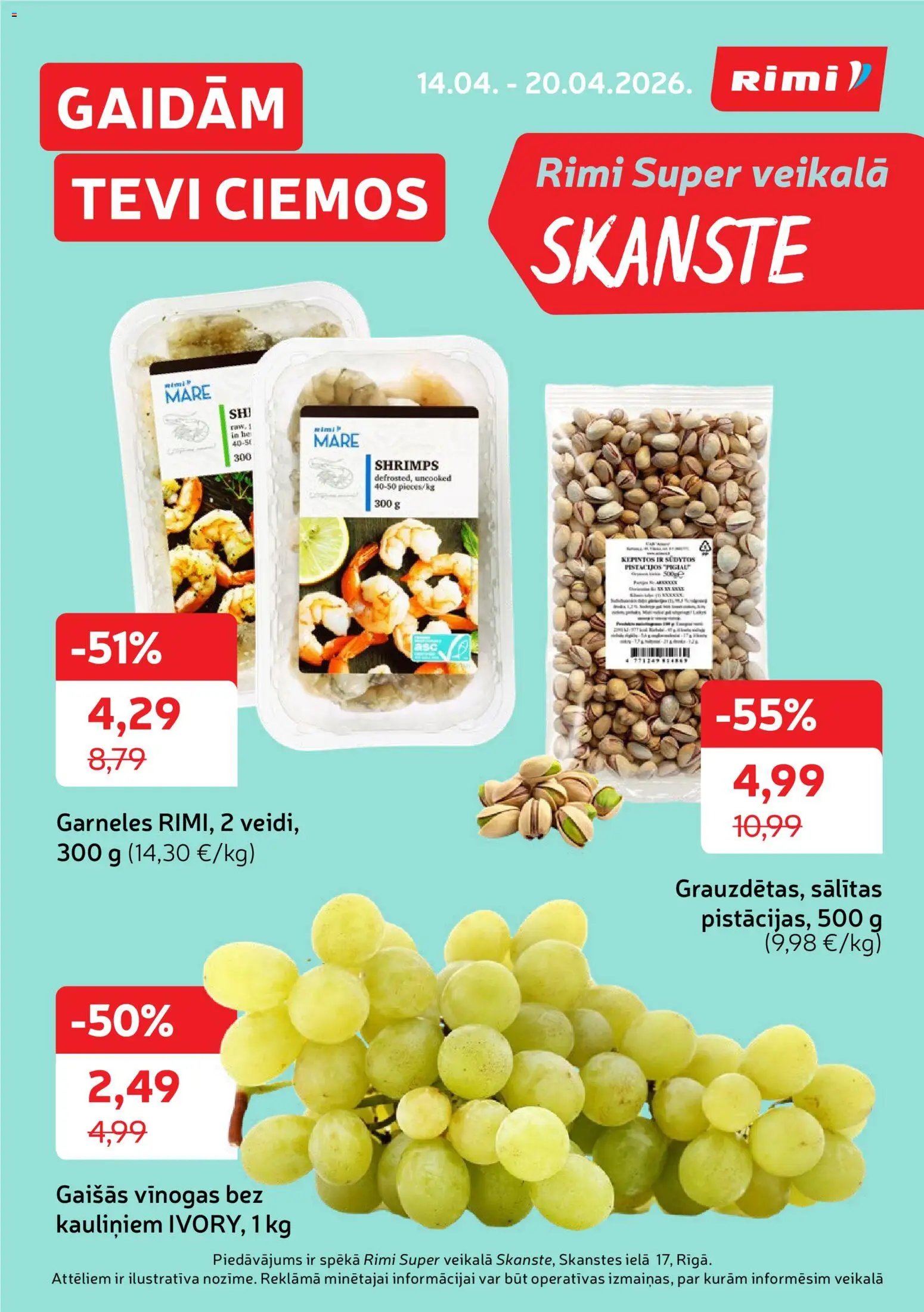 Rimi Super Skanste akciju buklets