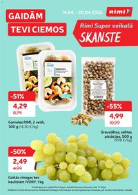 Rimi Super Skanste akciju buklets