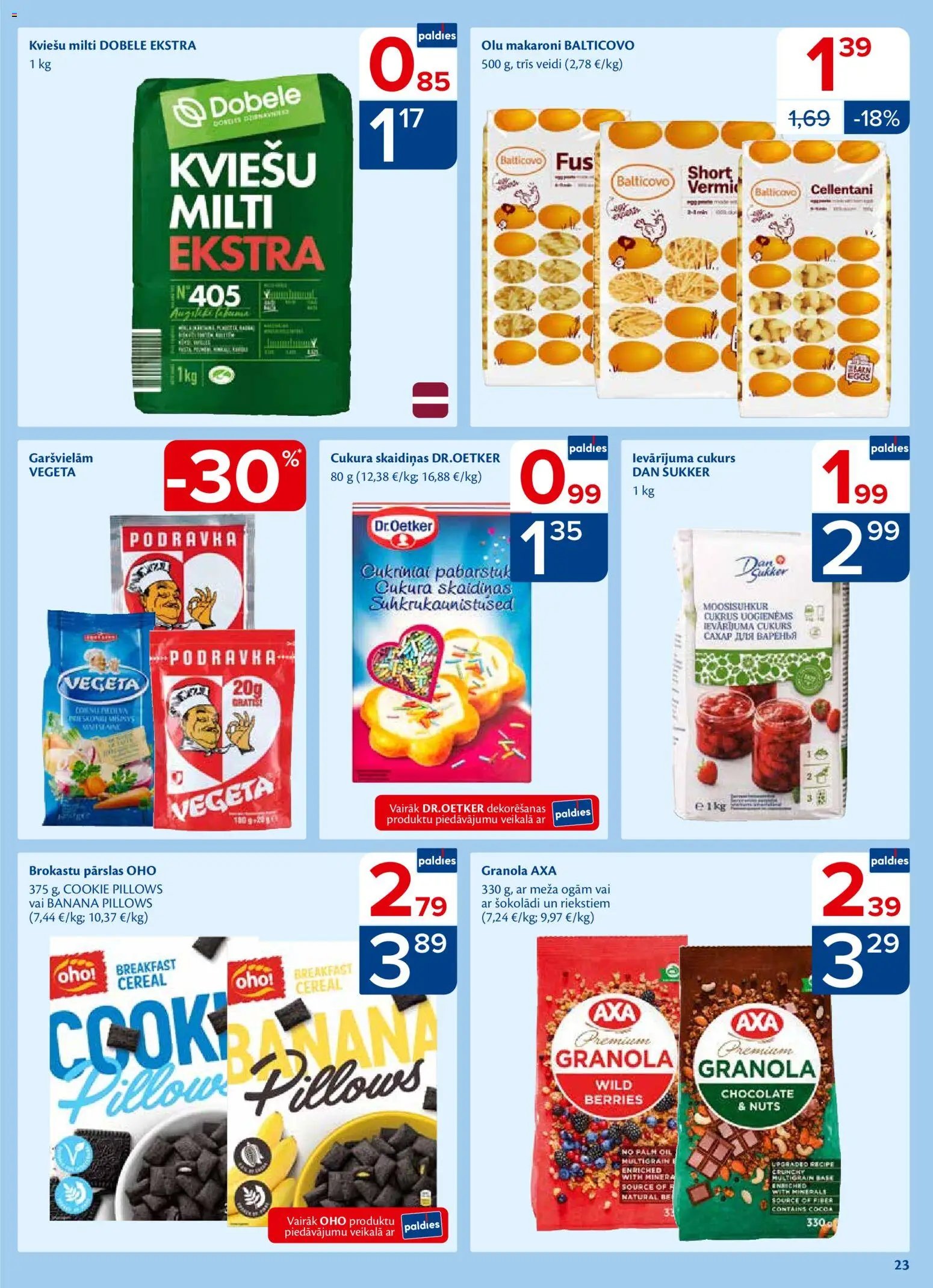 Maxima Akciju buklets
