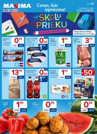 Maxima Akciju buklets