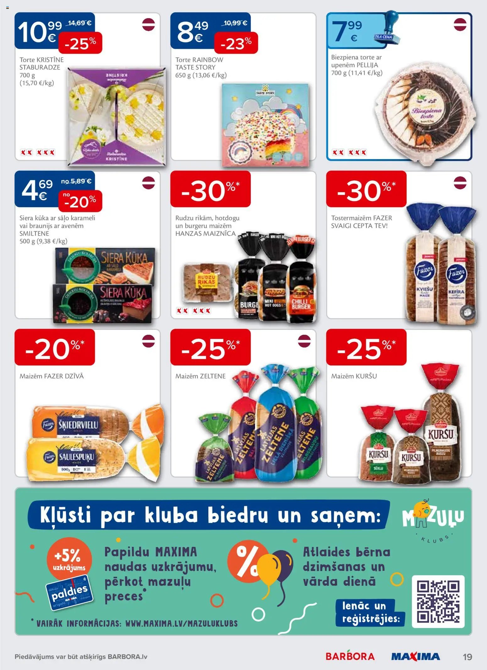 Maxima Akciju buklets