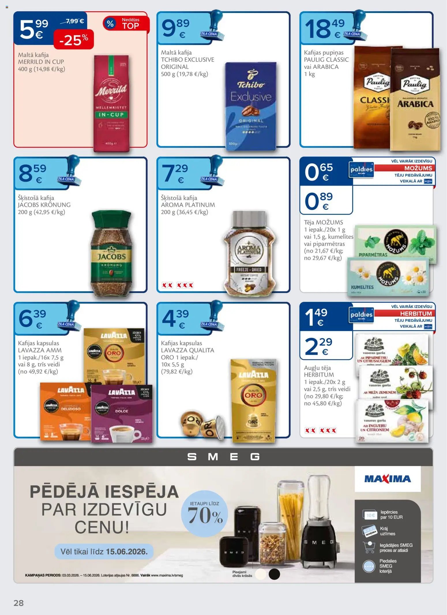 Maxima Akciju buklets