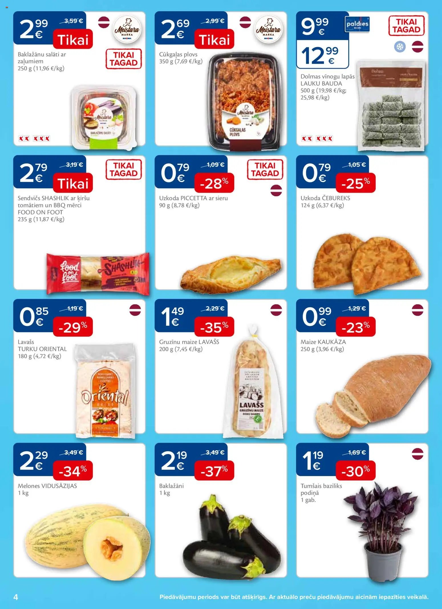 Maxima Akciju buklets